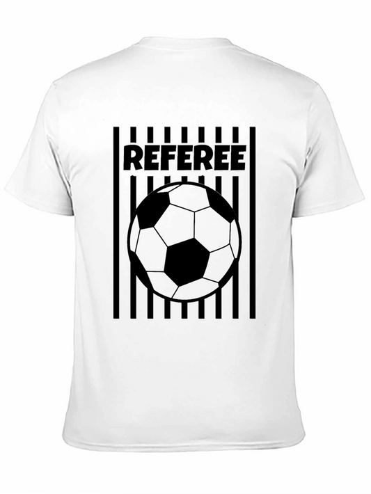 Referee Soccer Ball Graphic T-Shirt