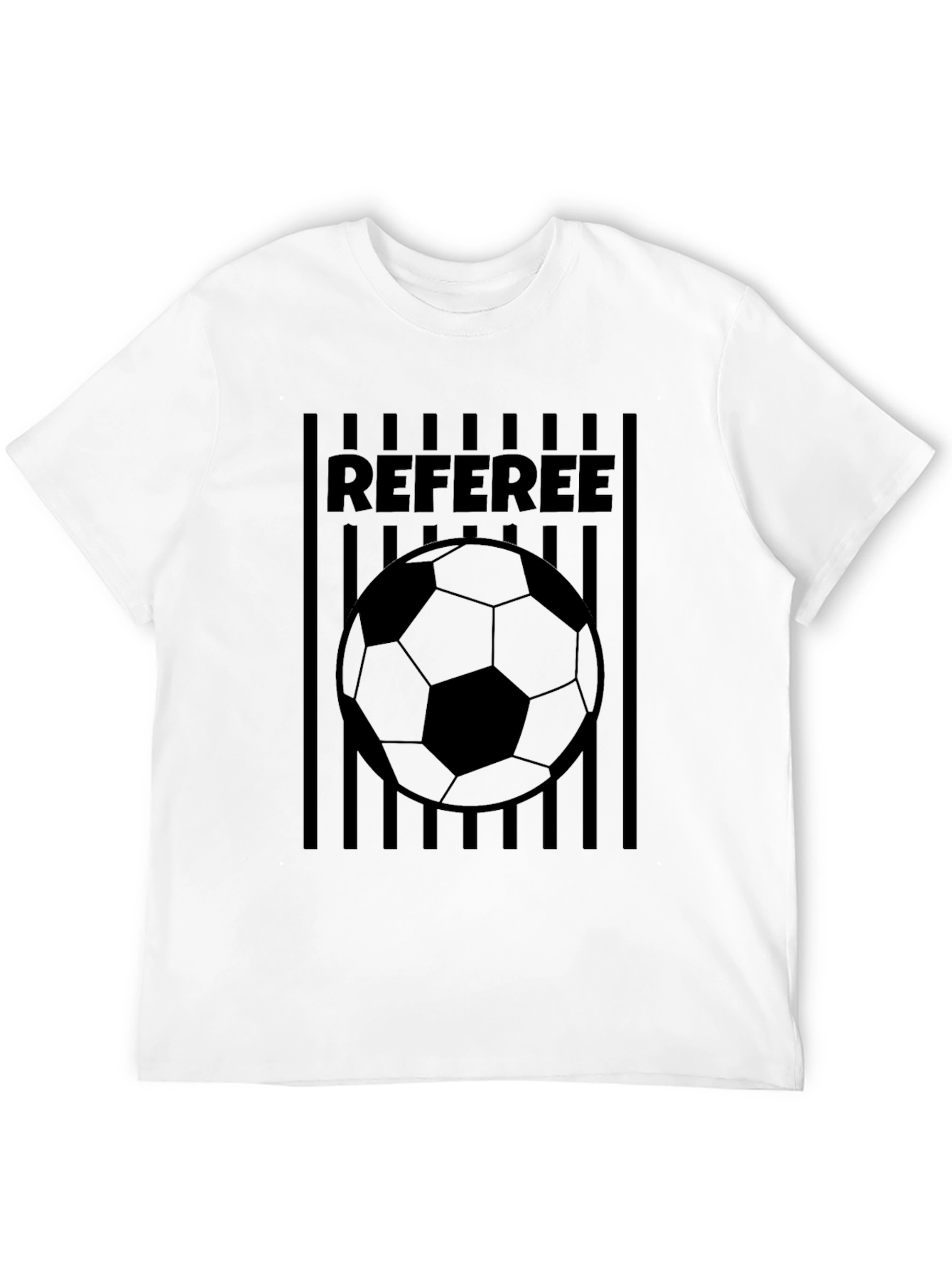 Referee Soccer Ball Graphic T-Shirt