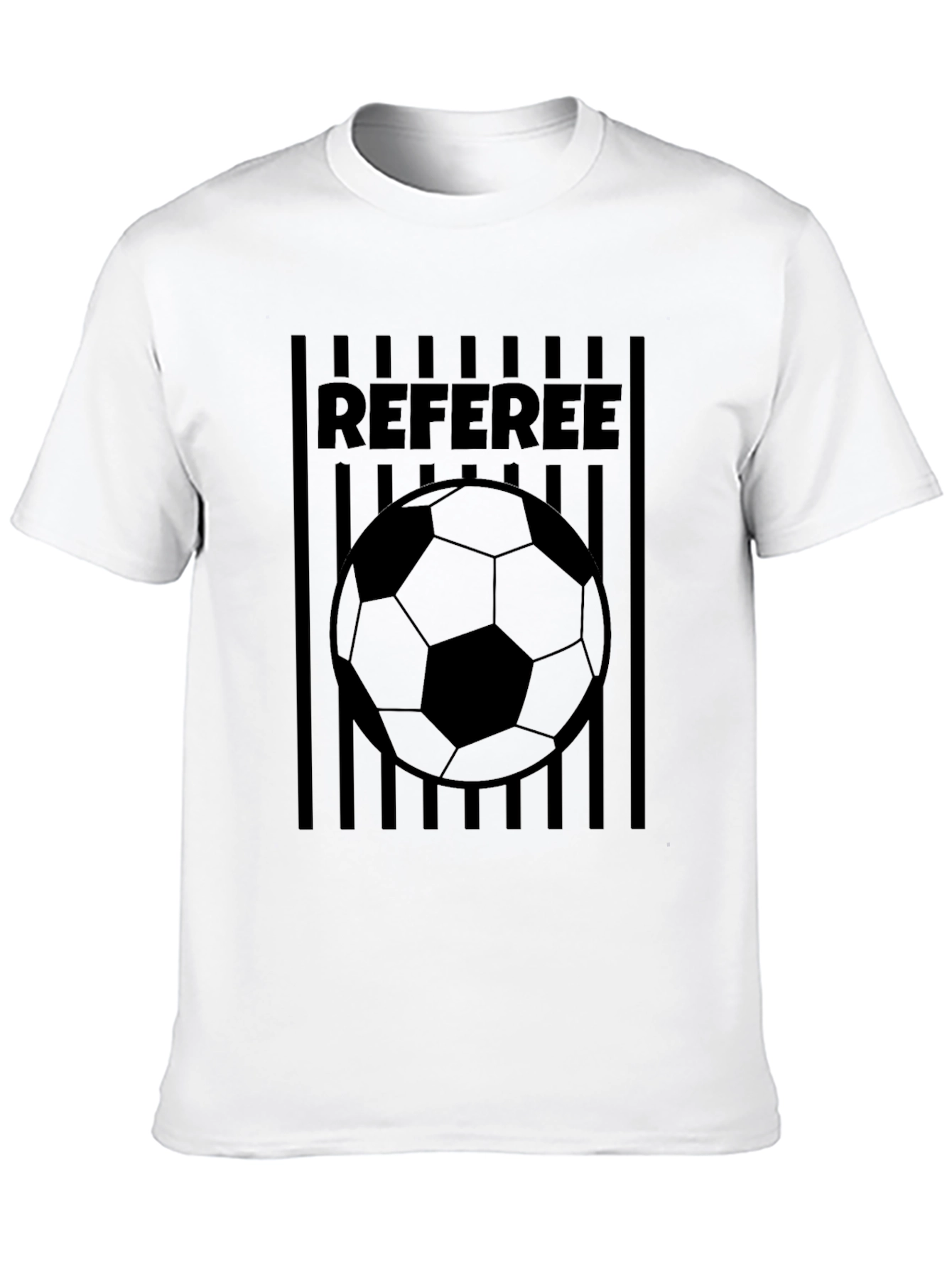 Referee Soccer Ball Graphic T-Shirt
