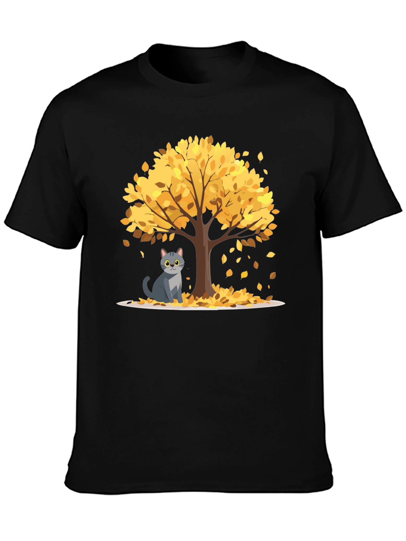 Autumn Cat T-Shirt