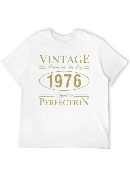 Vintage 1976 Aged to Perfection Graphic T-Shirt
