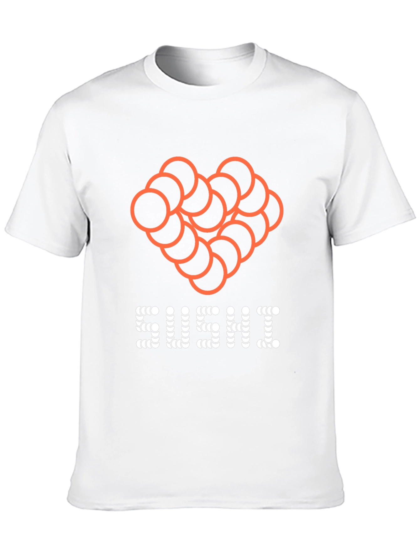 Sushi Lover Tee - Black Graphic T-Shirt