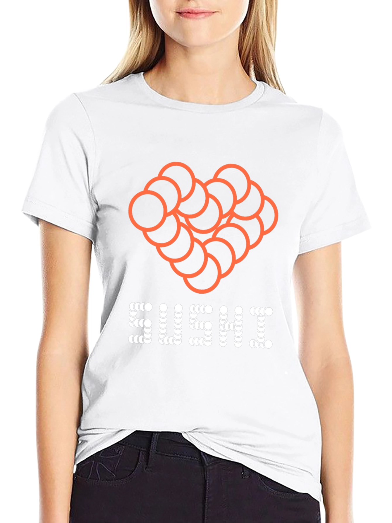 Sushi Lover Tee - Black Graphic T-Shirt