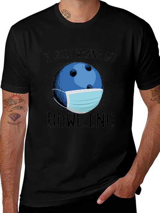 Bowling Mask Graphic Tee