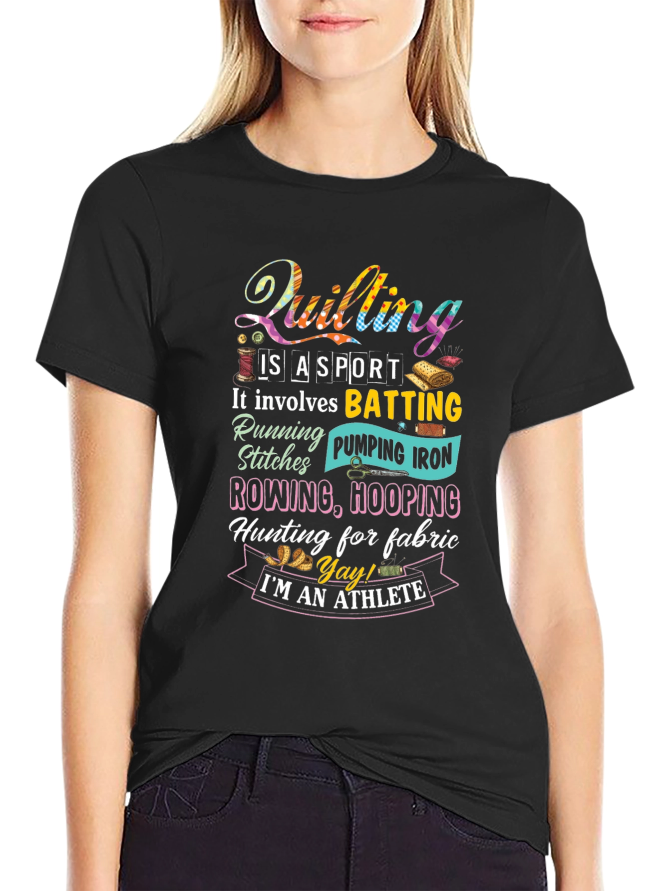 Quilting is a Sport T-Shirt