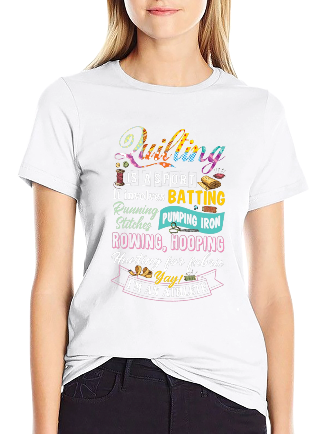 Quilting is a Sport T-Shirt