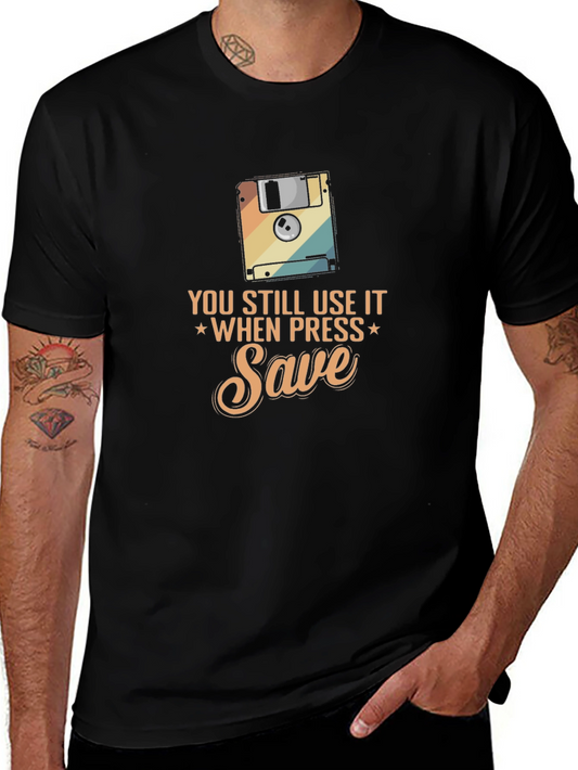 Retro Floppy Disk Save T-Shirt