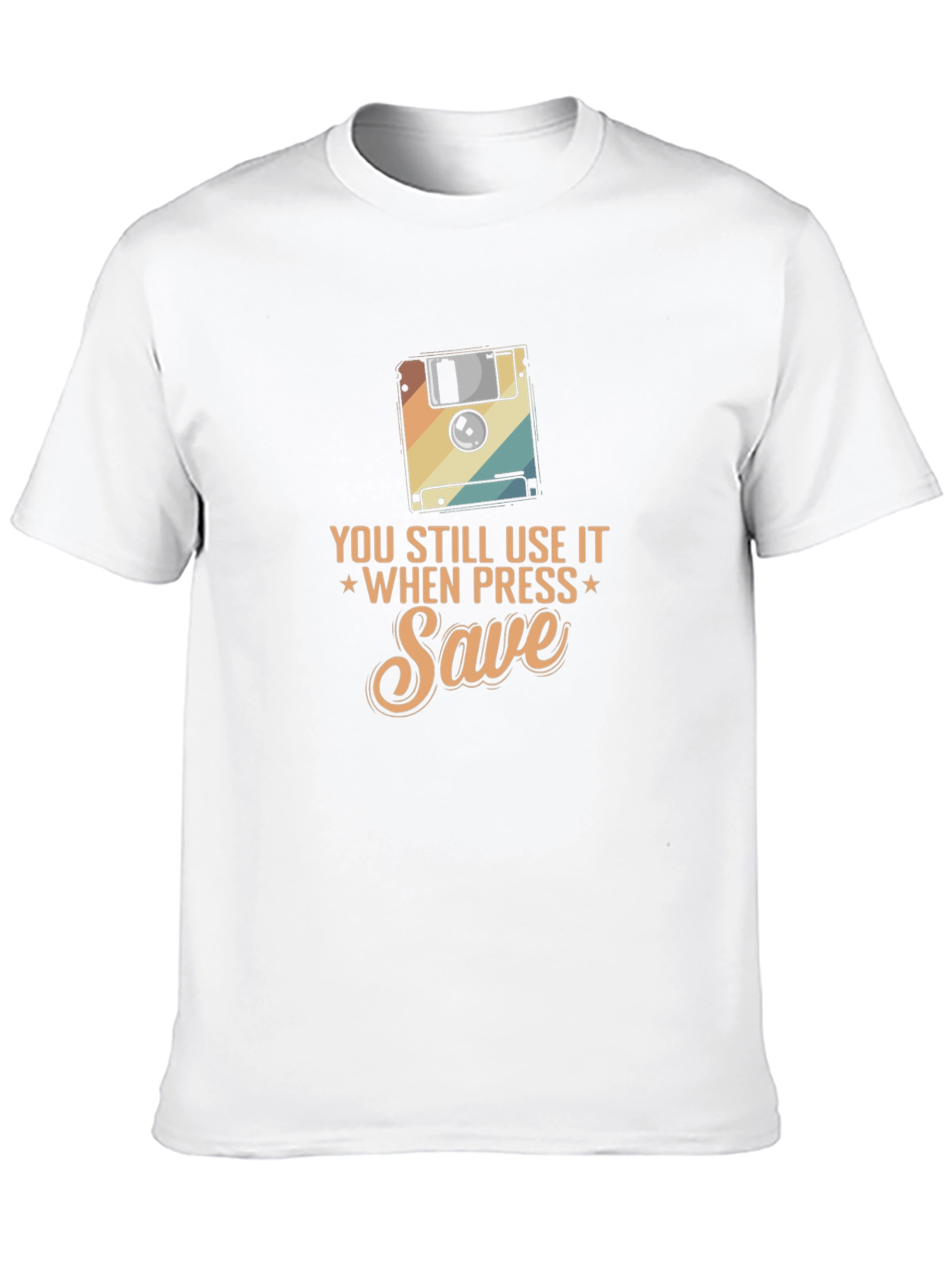 Retro Floppy Disk Save T-Shirt