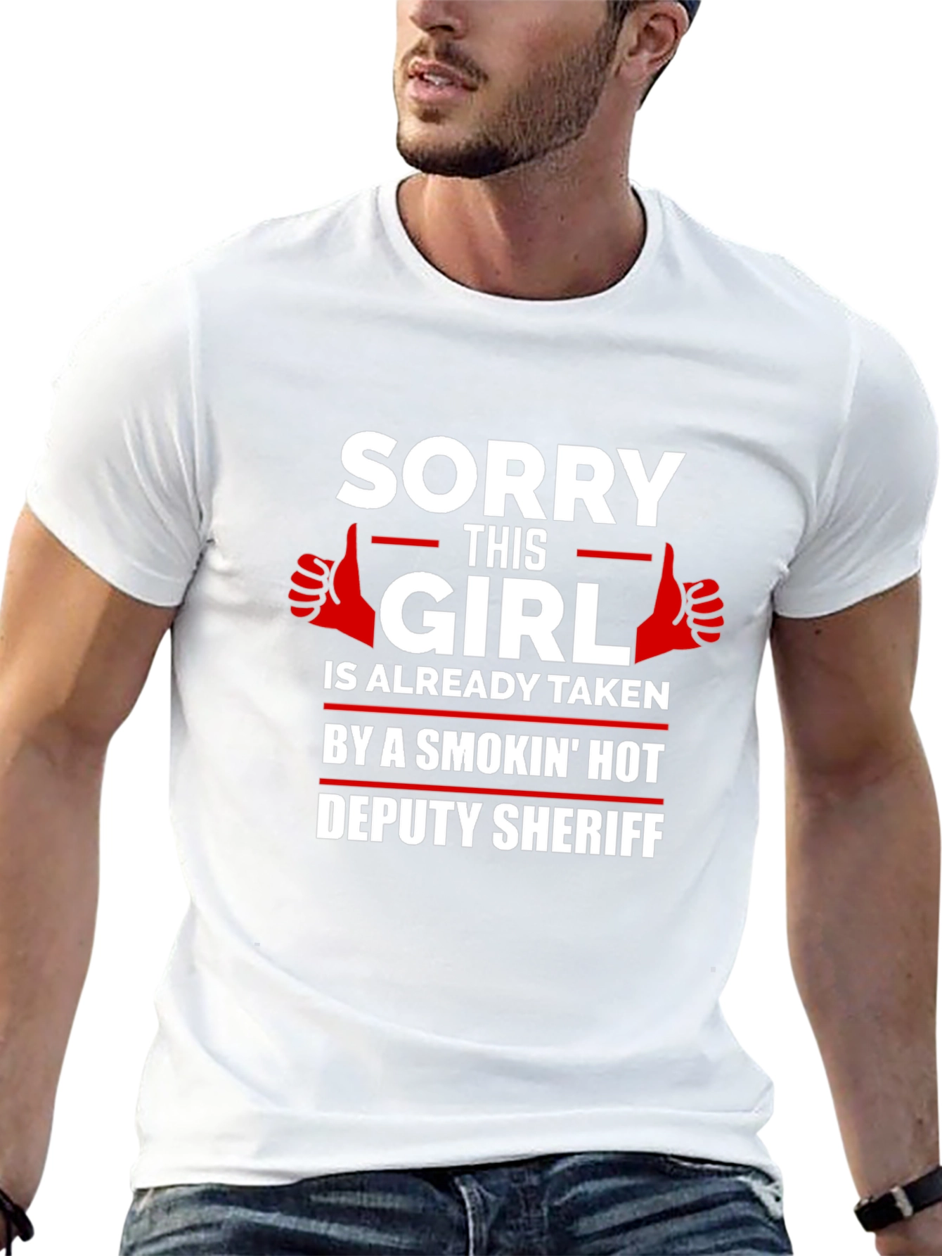 Sorry This Girl Is Taken Deputy Sheriff T-Shirt