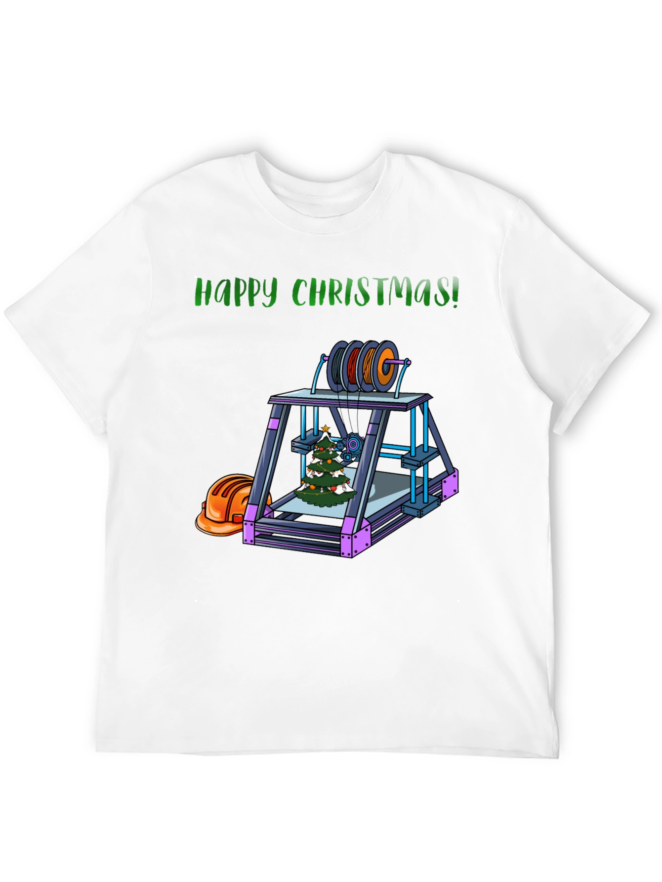 3D Printer Christmas T-Shirt