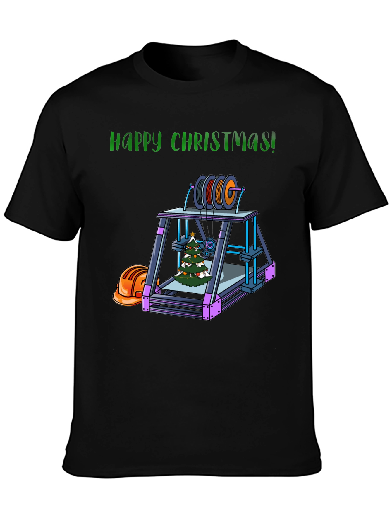3D Printer Christmas T-Shirt