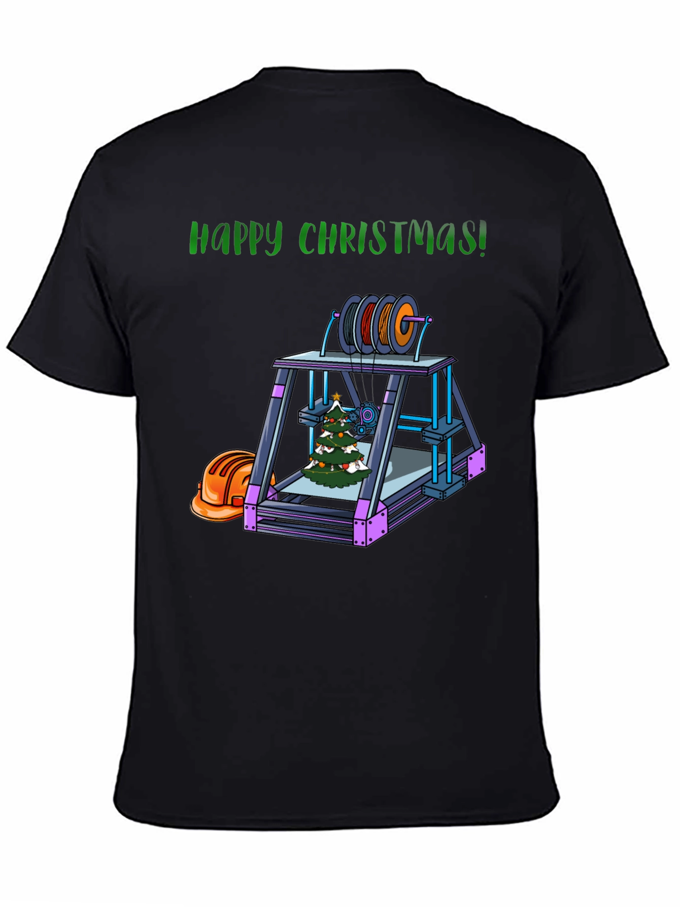 3D Printer Christmas T-Shirt