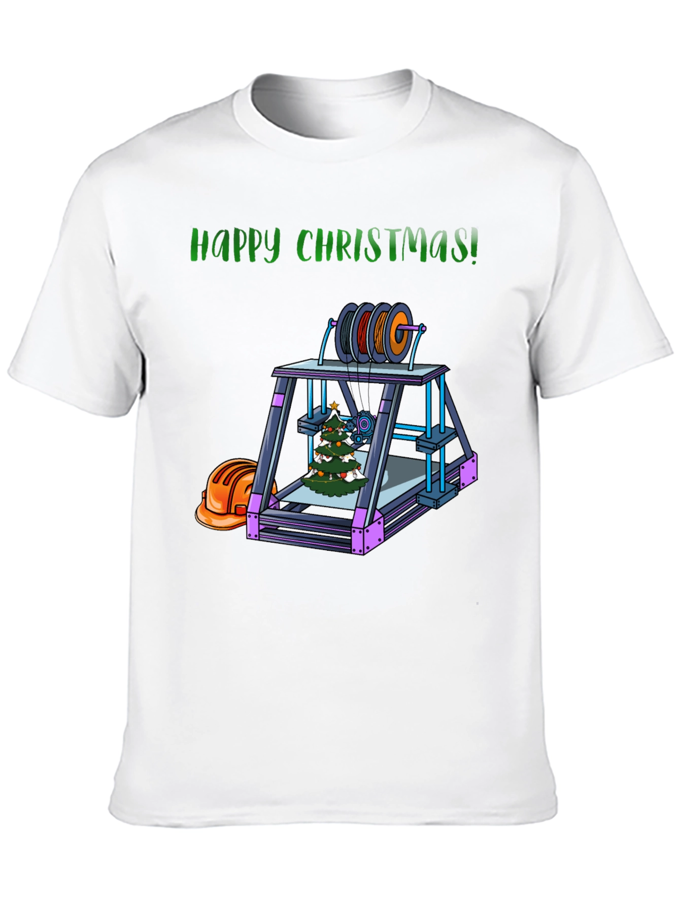 3D Printer Christmas T-Shirt