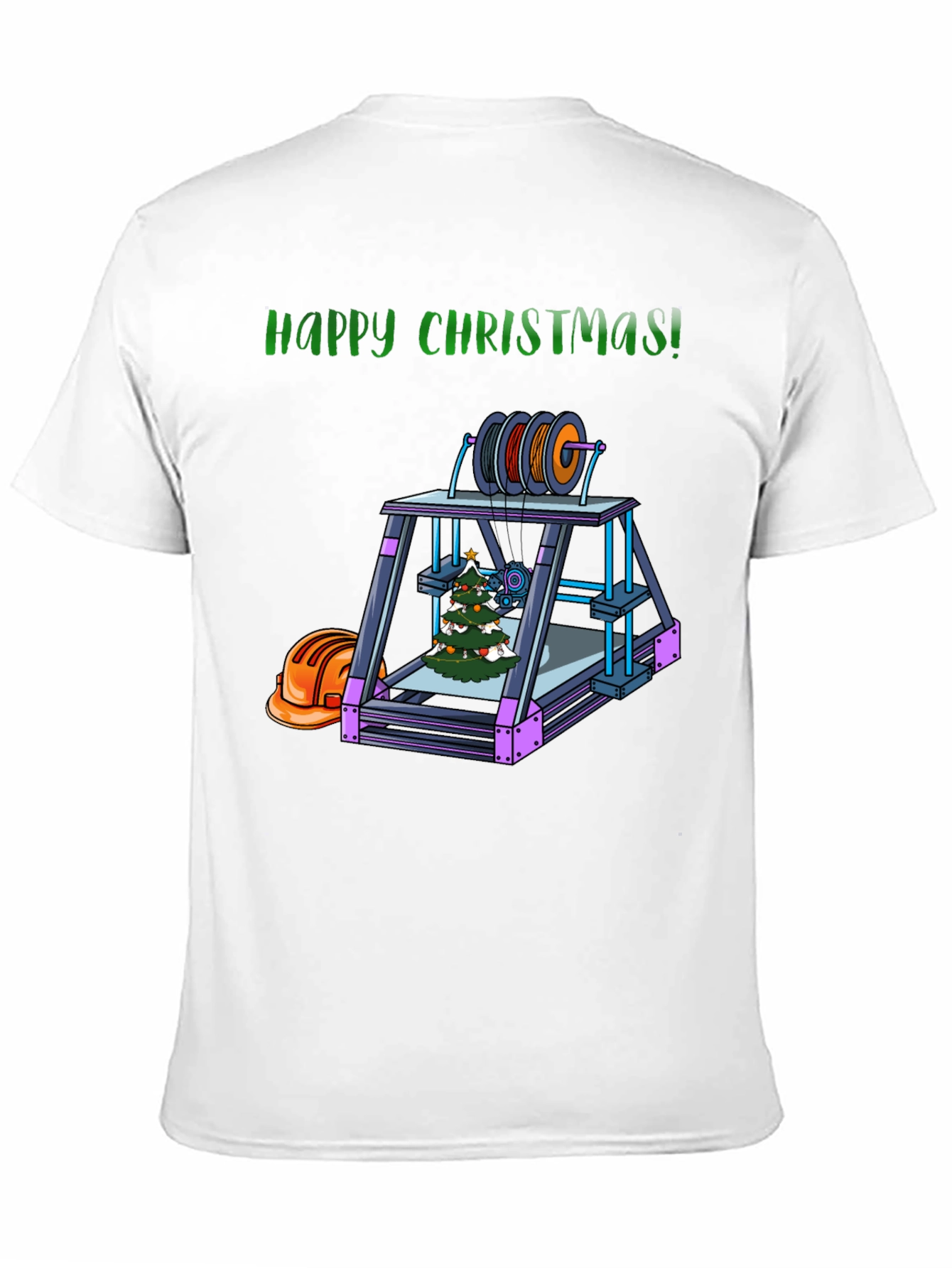 3D Printer Christmas T-Shirt