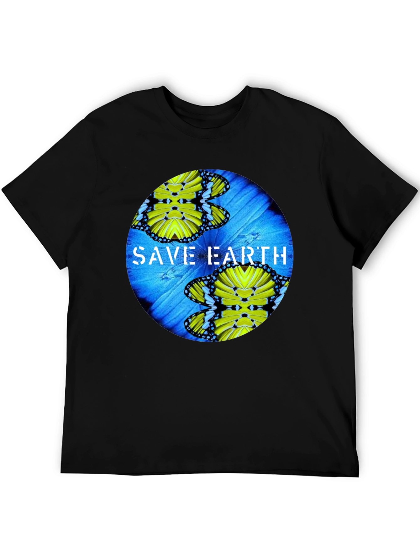 Save Earth Butterfly Graphic Tee