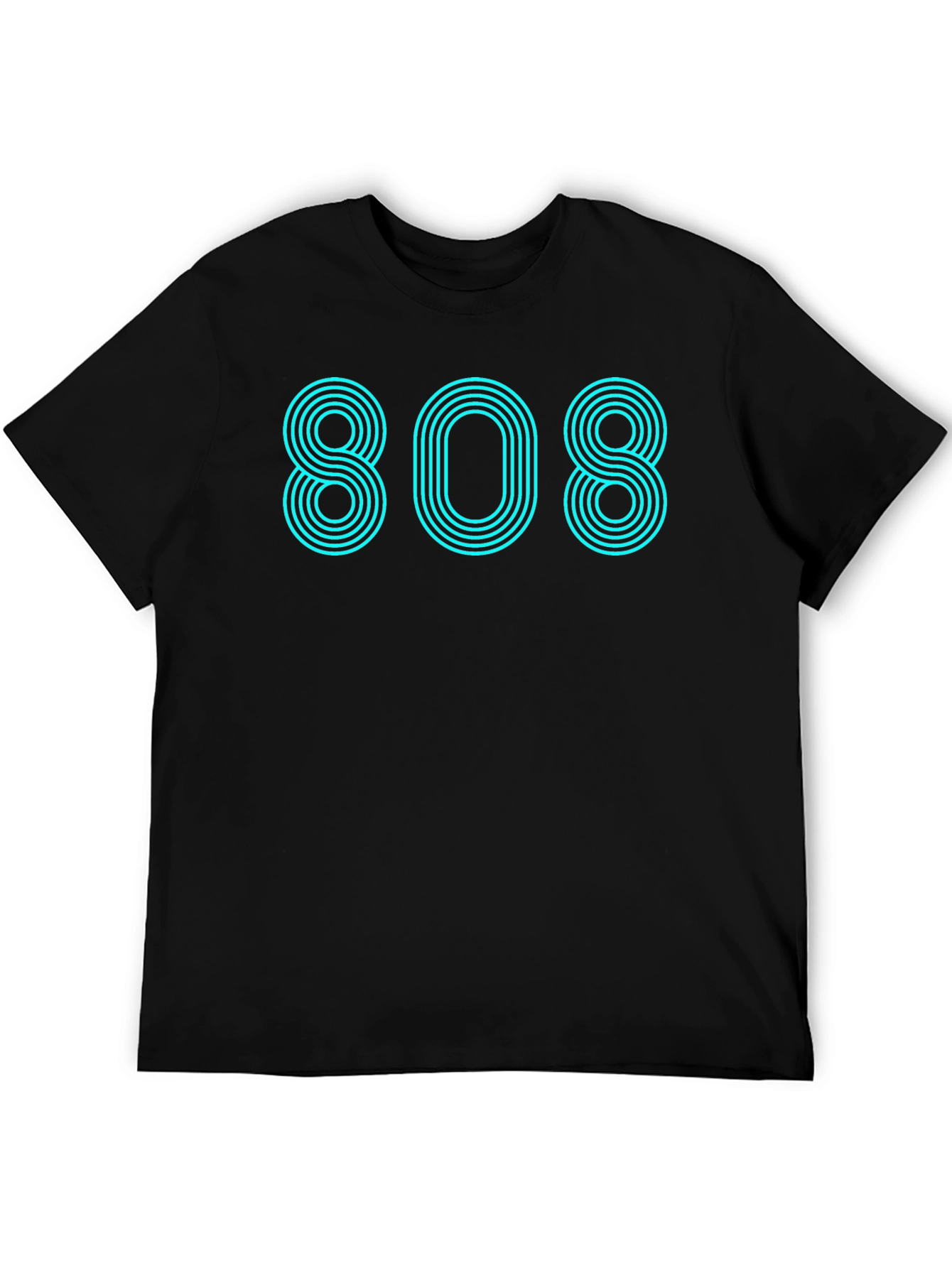808 Graphic Tee - Retro Style Classic Cool