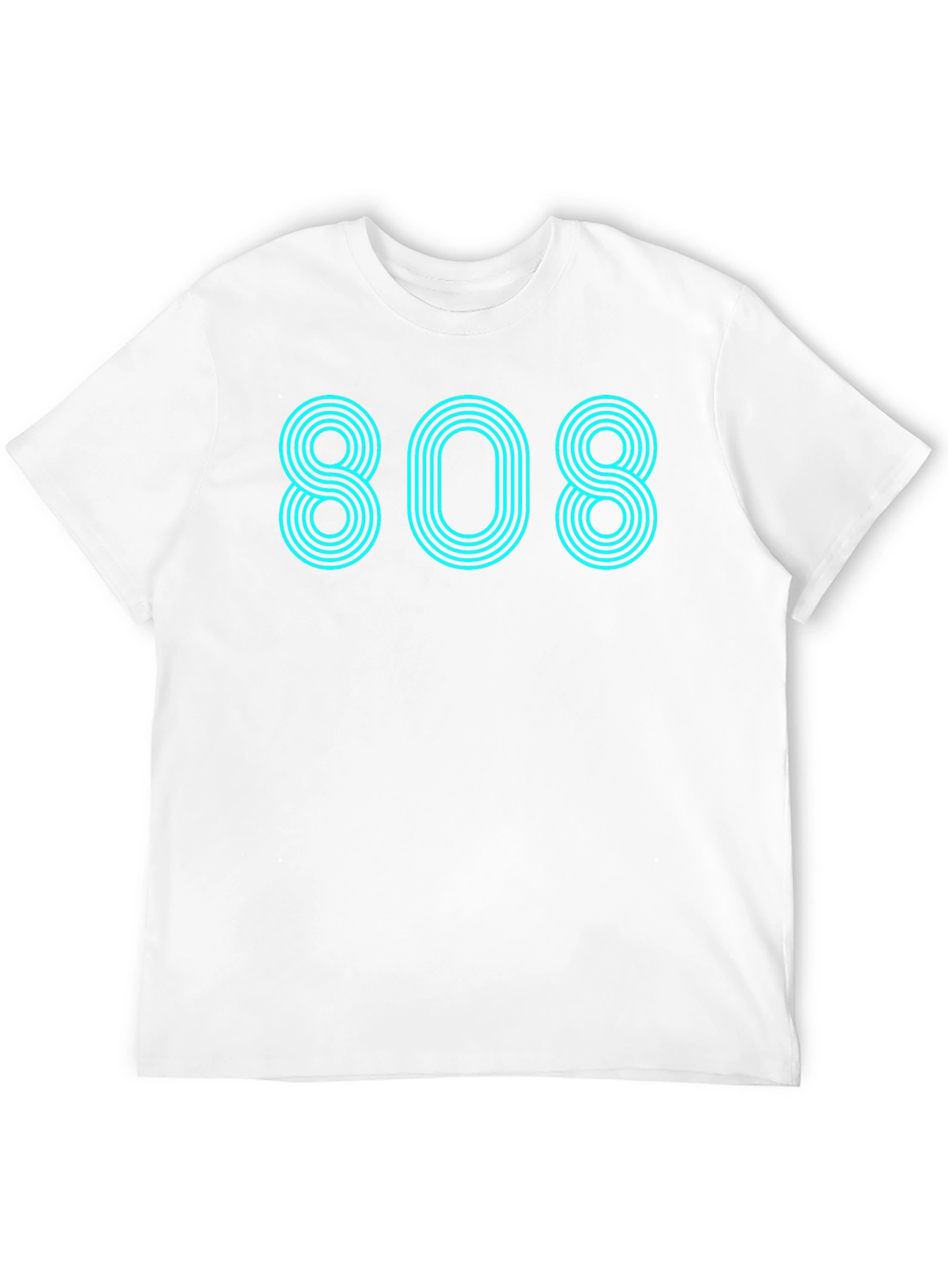 808 Graphic Tee - Retro Style Classic Cool