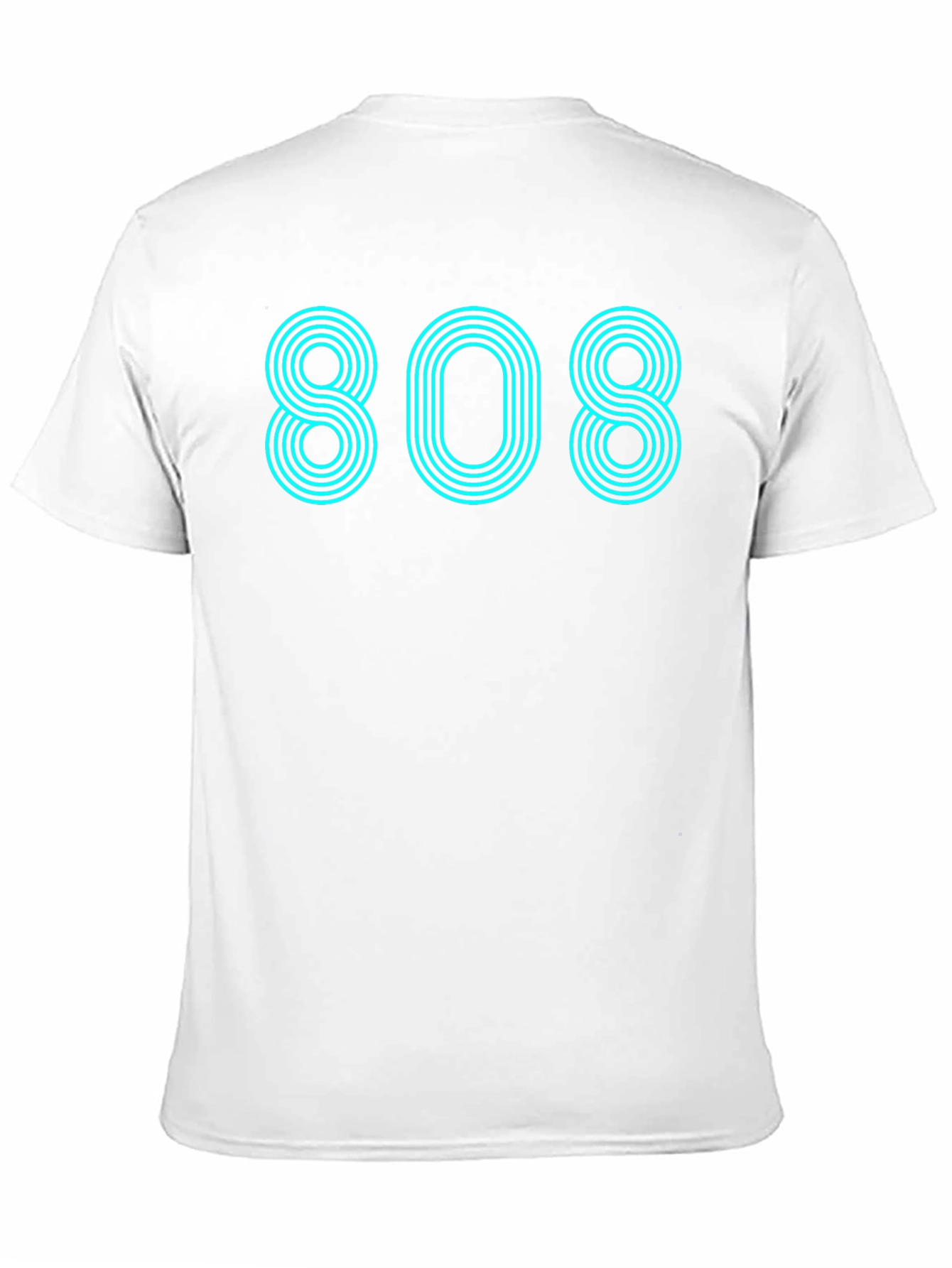 808 Graphic Tee - Retro Style Classic Cool