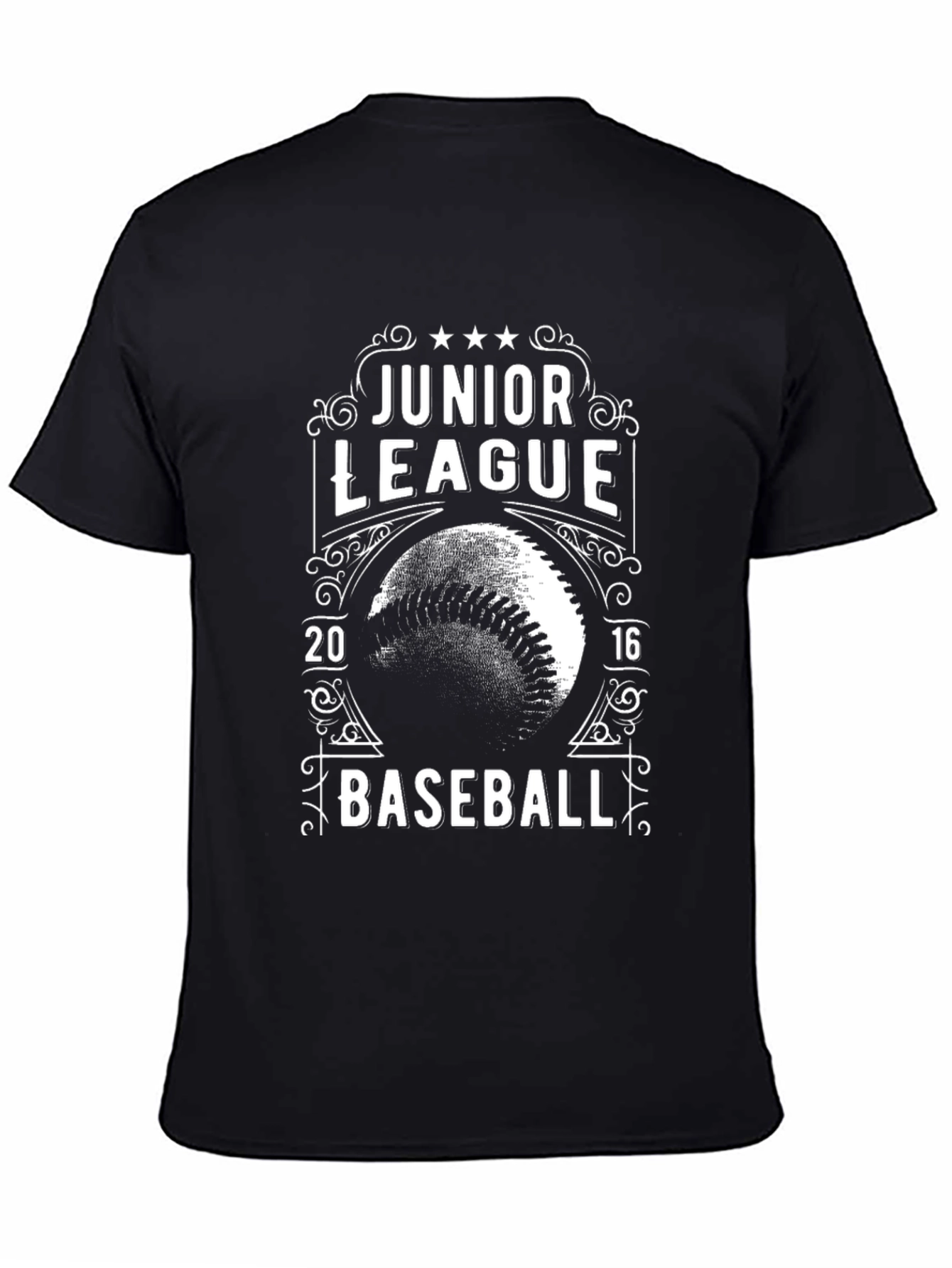 Junior League Baseball Black T-Shirt