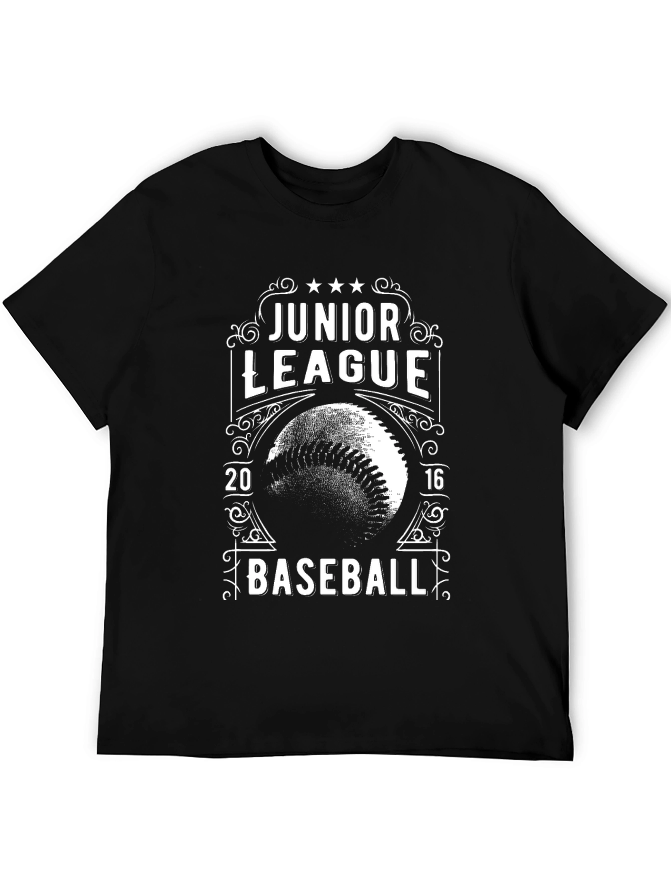 Junior League Baseball Black T-Shirt