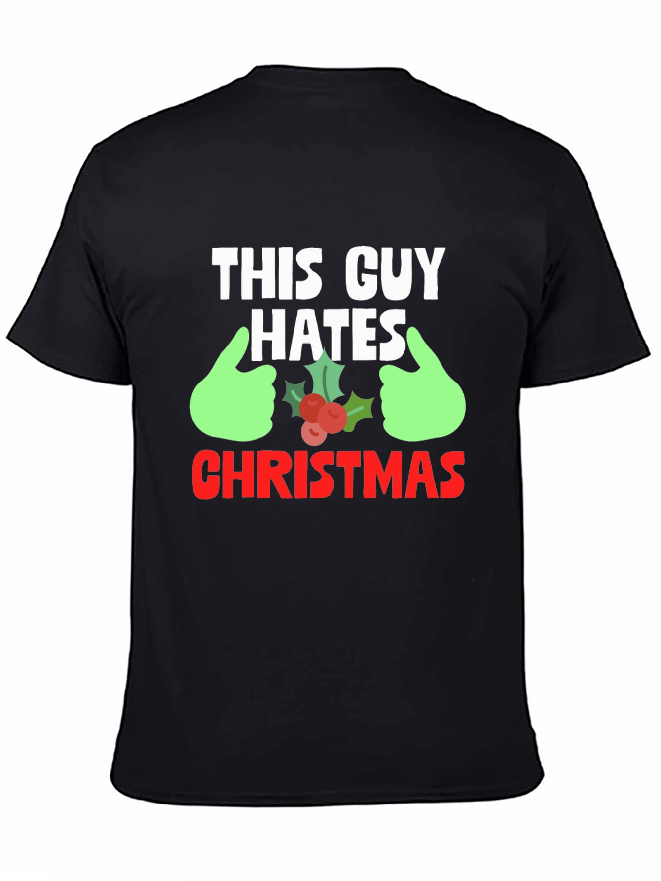 This Guy Hates Christmas Graphic Tee
