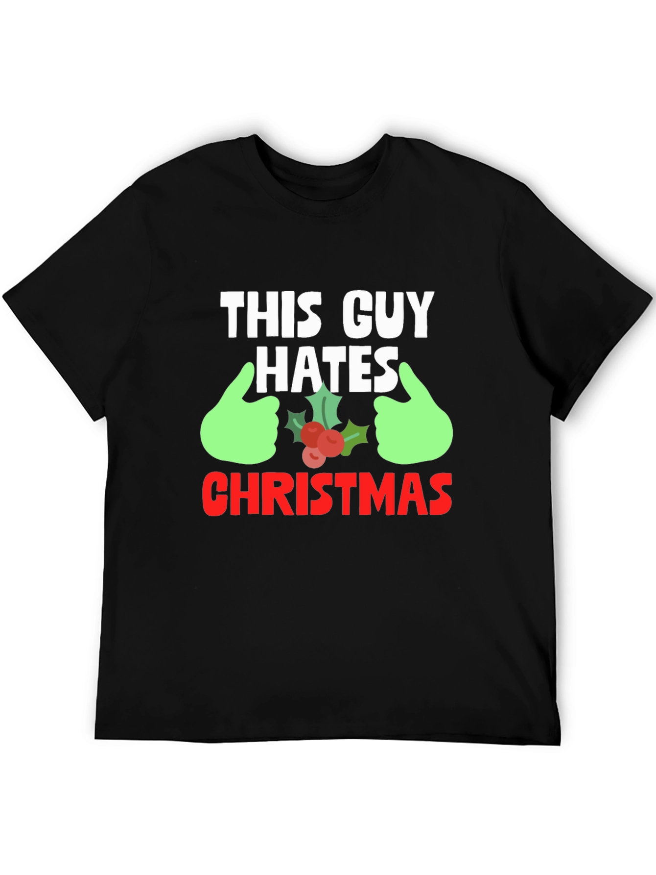 This Guy Hates Christmas Graphic Tee