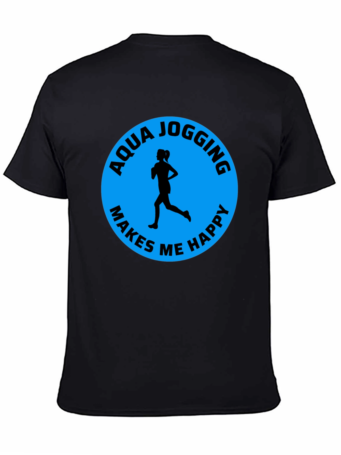 Aqua Jogging Makes Me Happy Tee