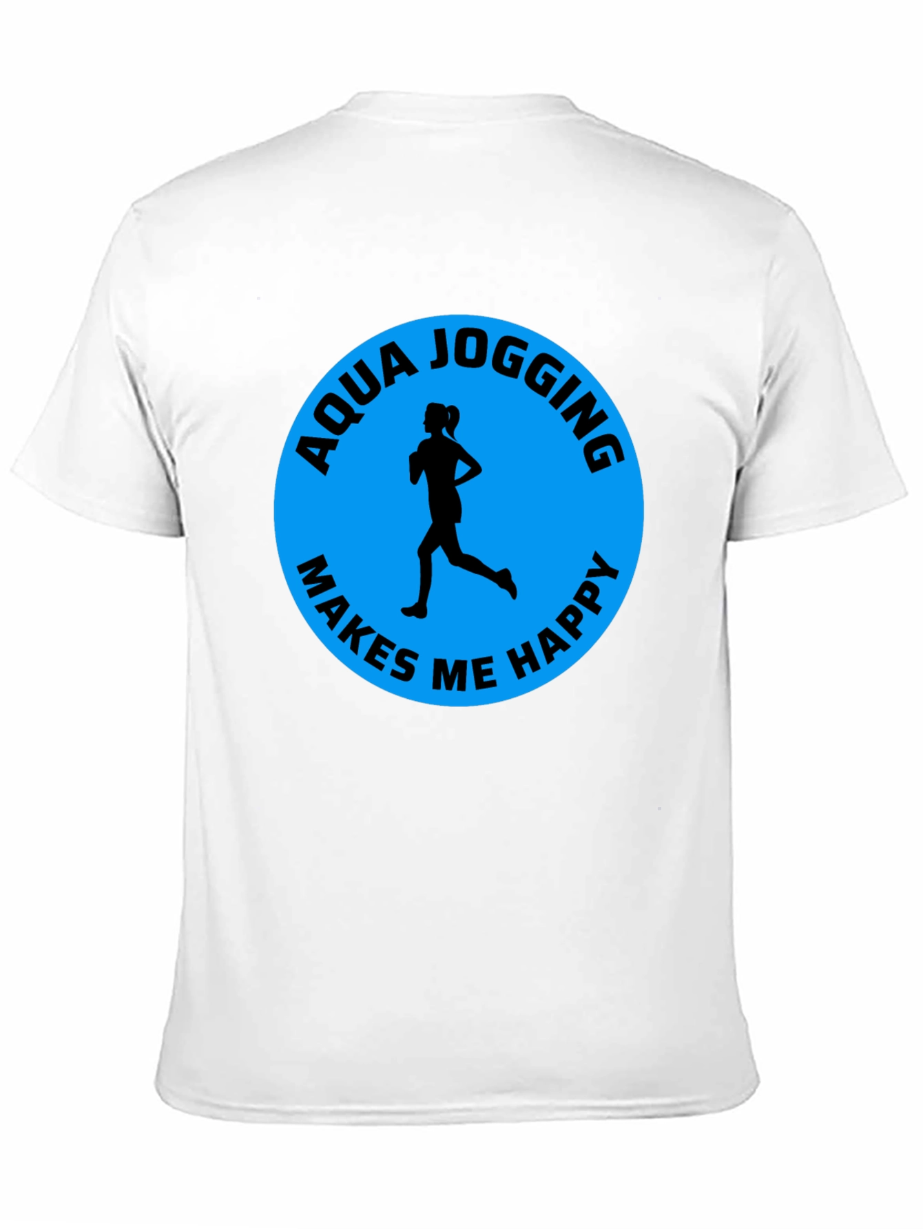 Aqua Jogging Makes Me Happy Tee