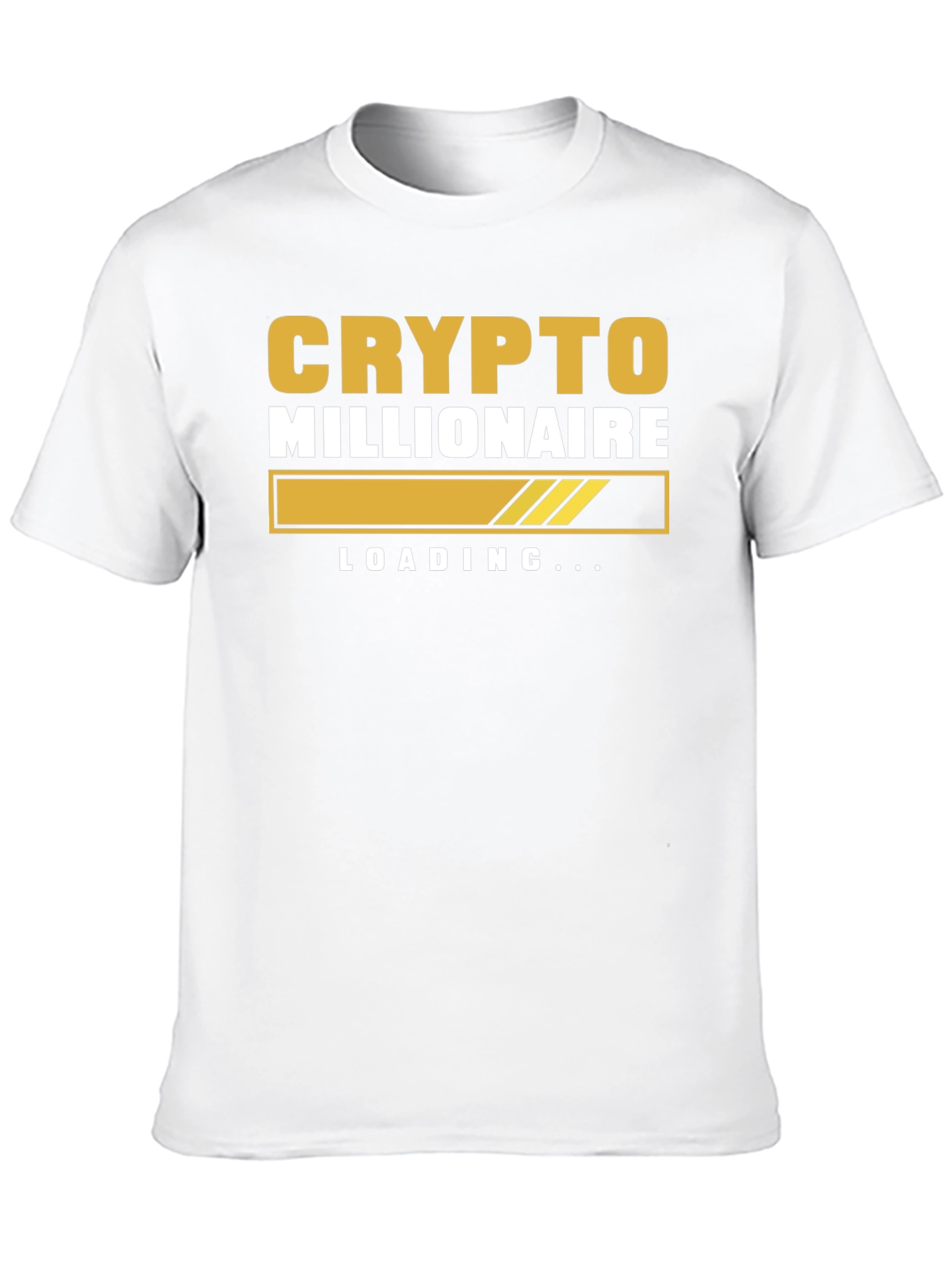 Crypto Millionaire Loading Graphic T-Shirt
