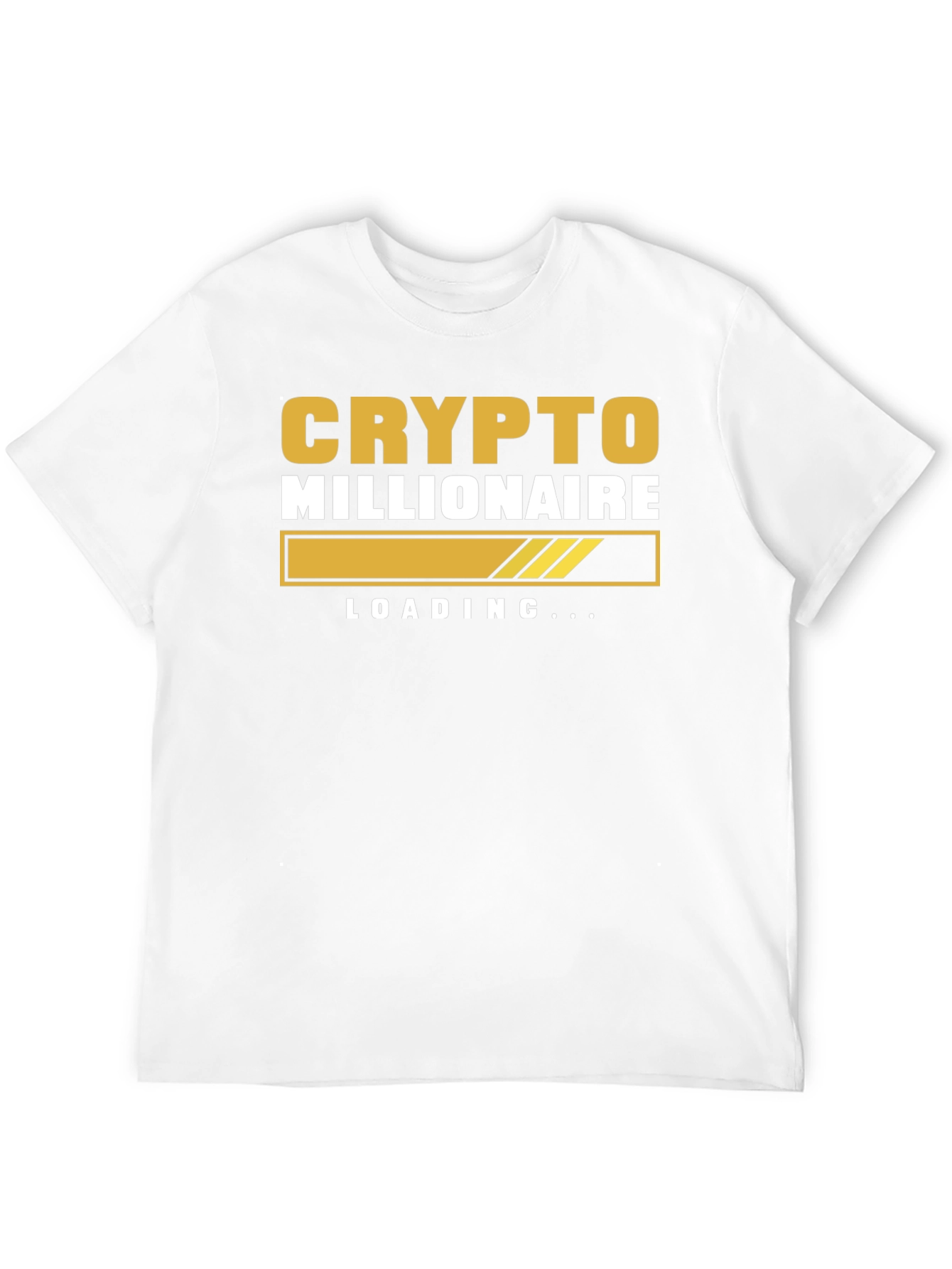 Crypto Millionaire Loading Graphic T-Shirt