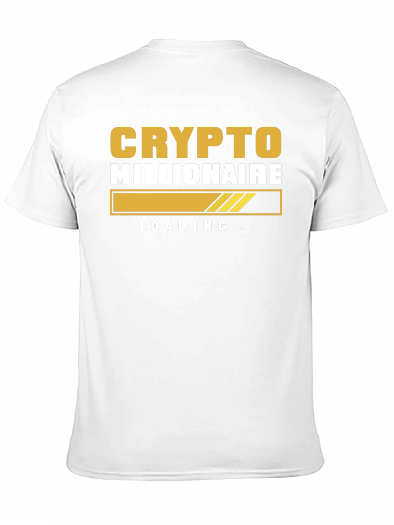 Crypto Millionaire Loading Graphic T-Shirt