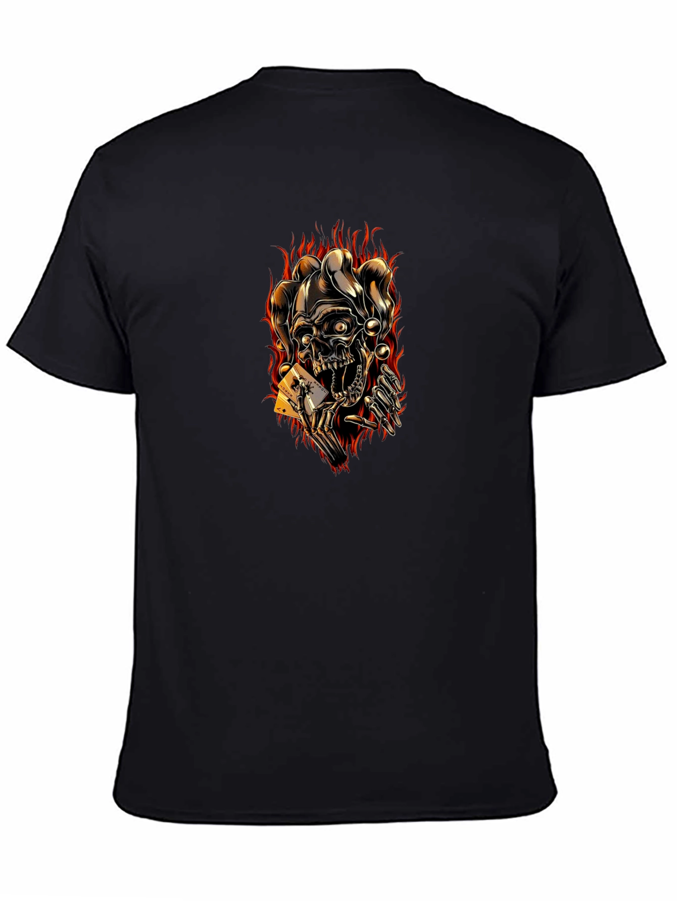 Skull Joker T-Shirt Graphic Tee
