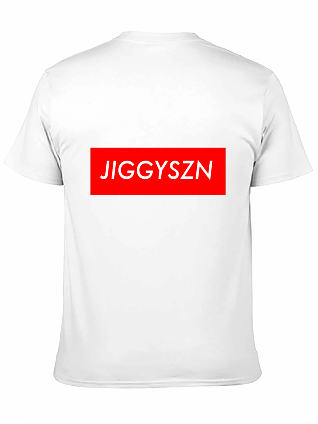 Jiggyszn Red Box Logo Black T-Shirt