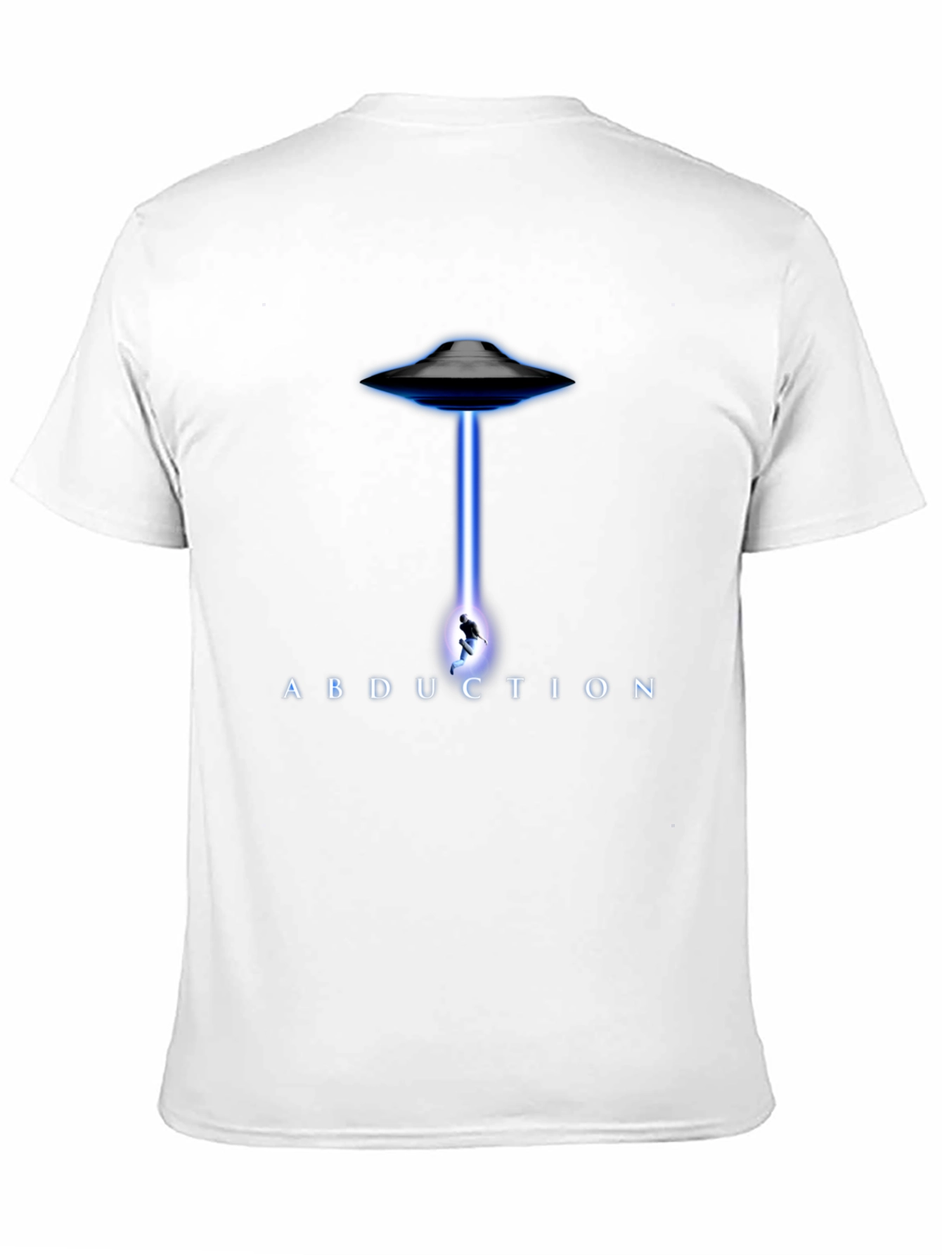 Abduction UFO Graphic T-Shirt - Black