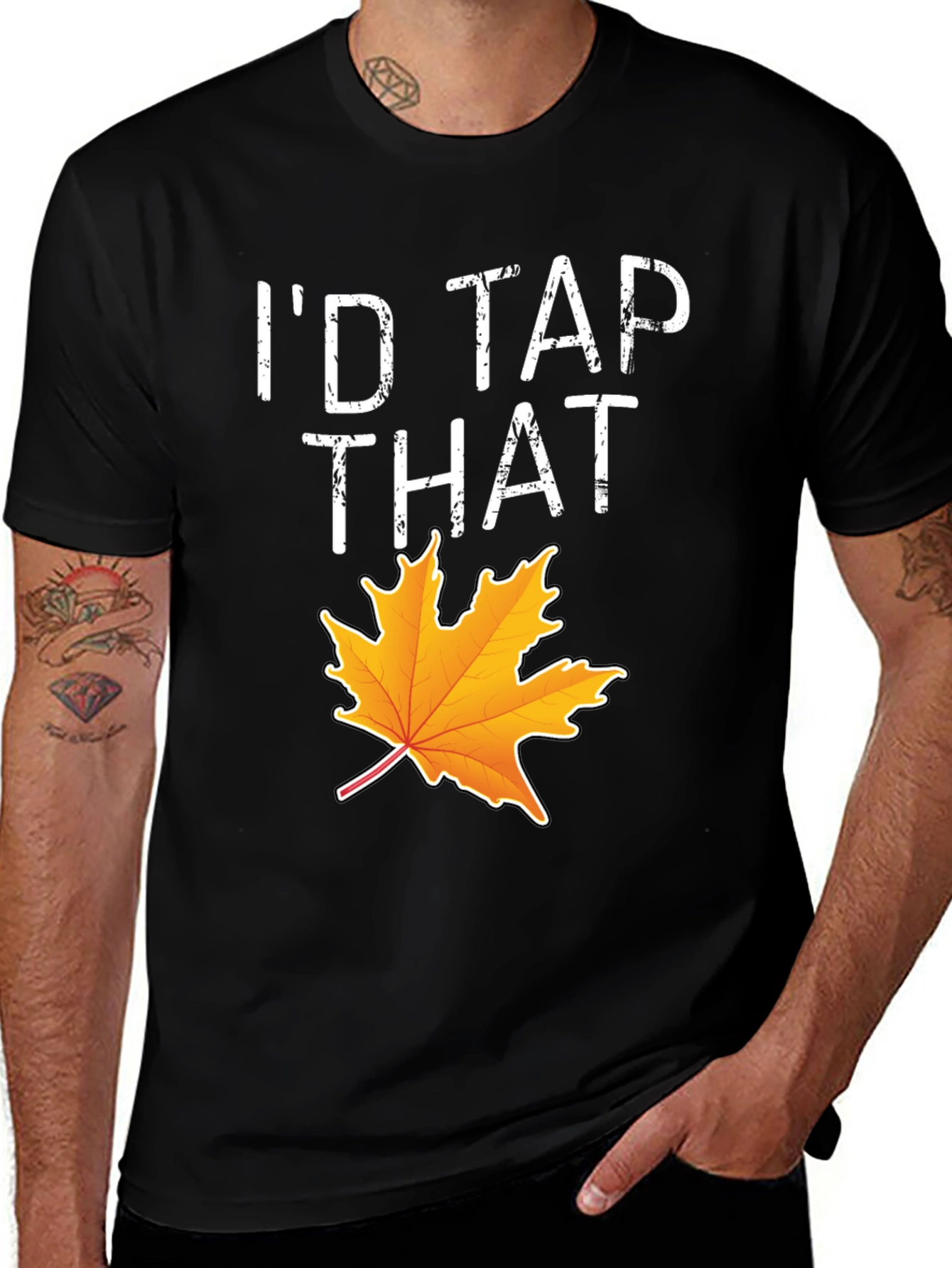 Id Tap That Maple Leaf Funny T-Shirt