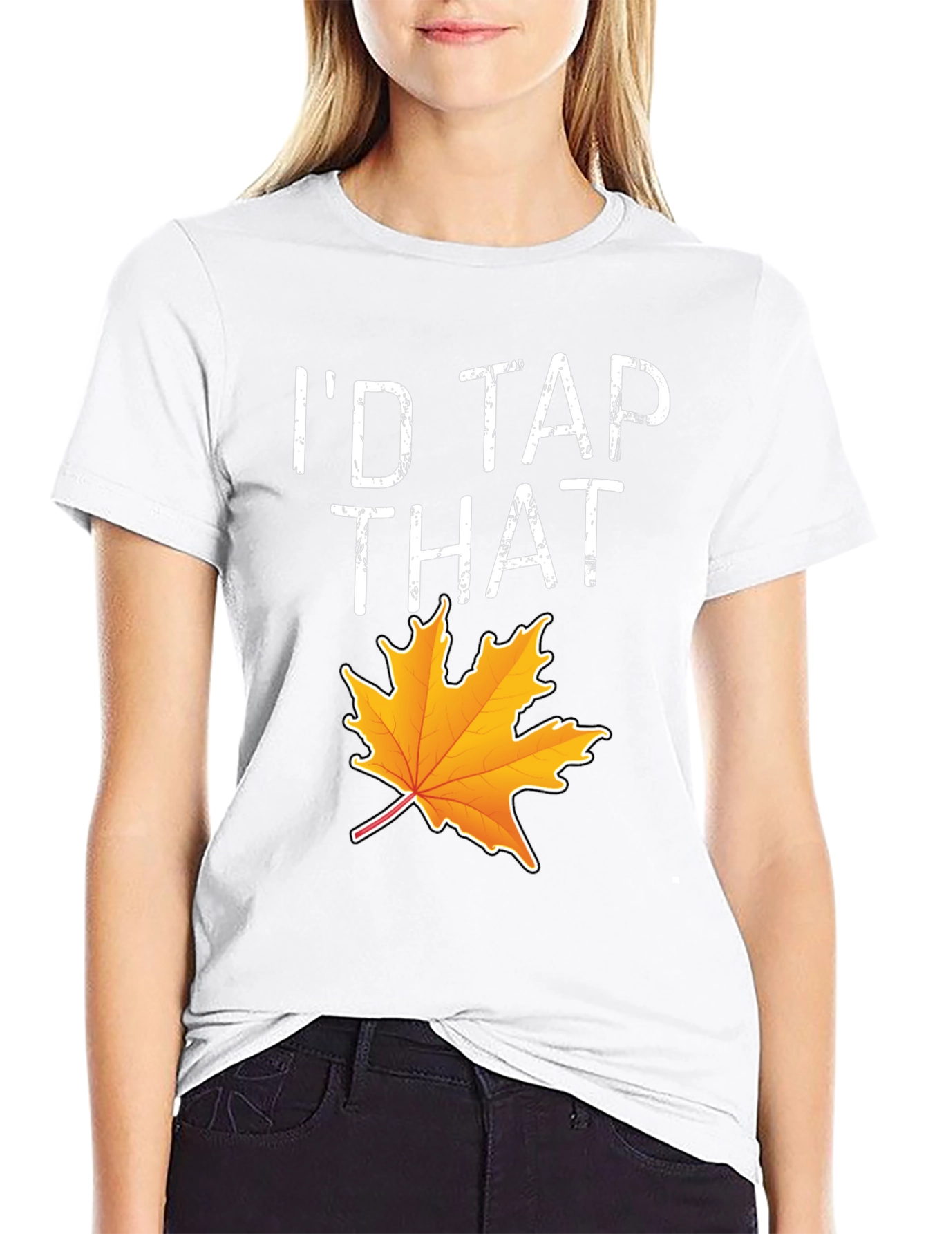 Id Tap That Maple Leaf Funny T-Shirt