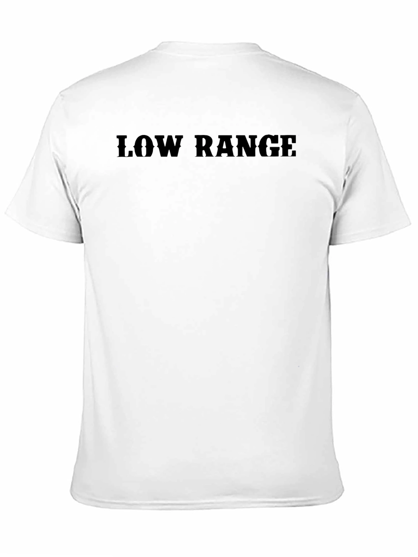 Low Range Black Graphic Tee - Mens