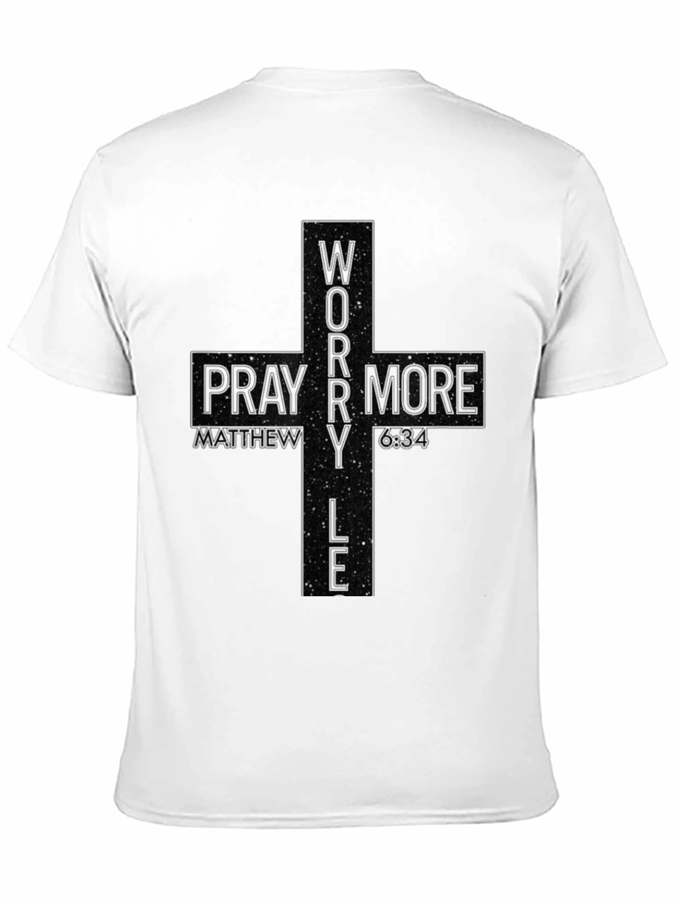 Pray More Worry Less Graphic Tee