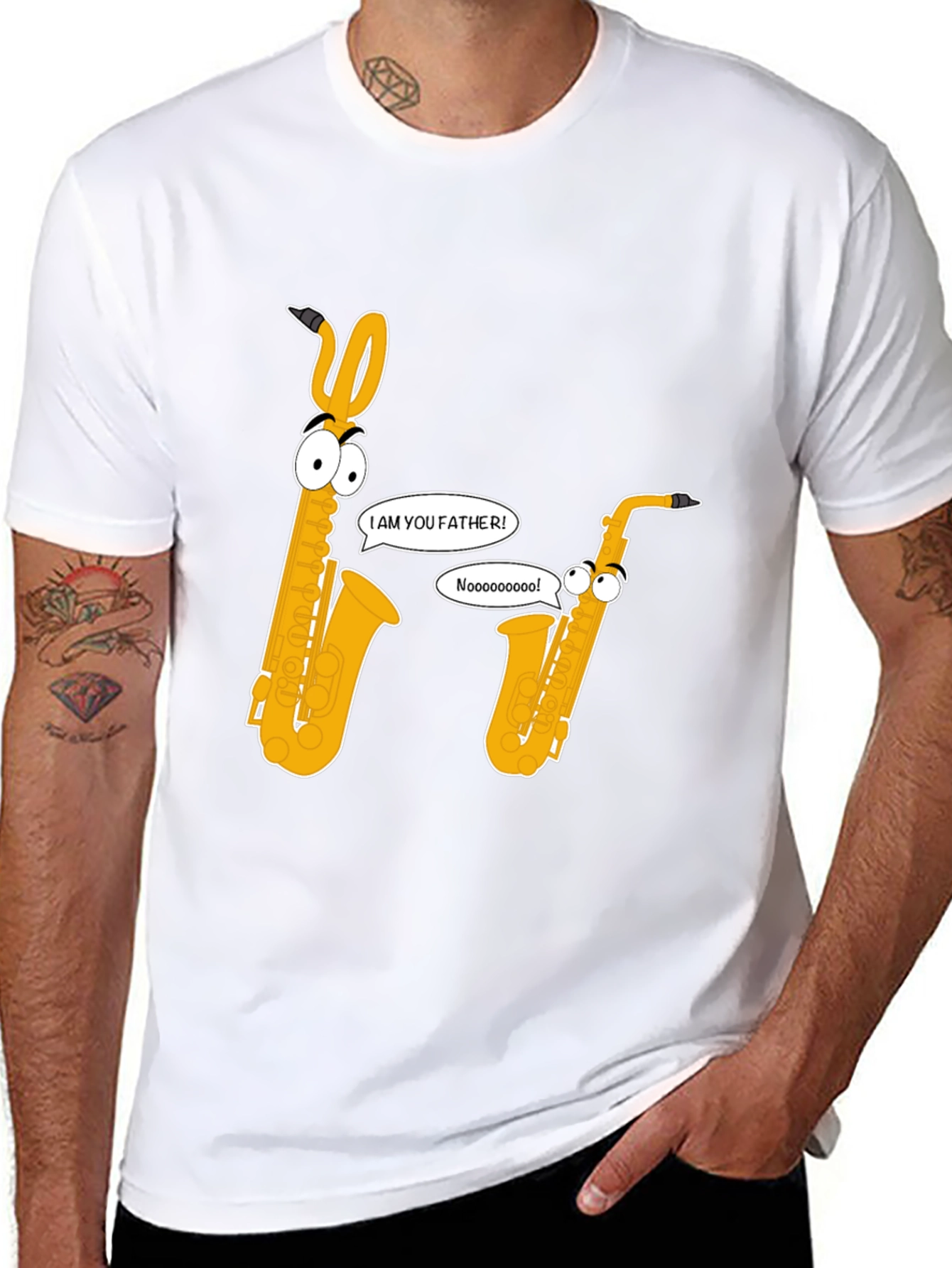 Saxophone I am your Father T-Shirt