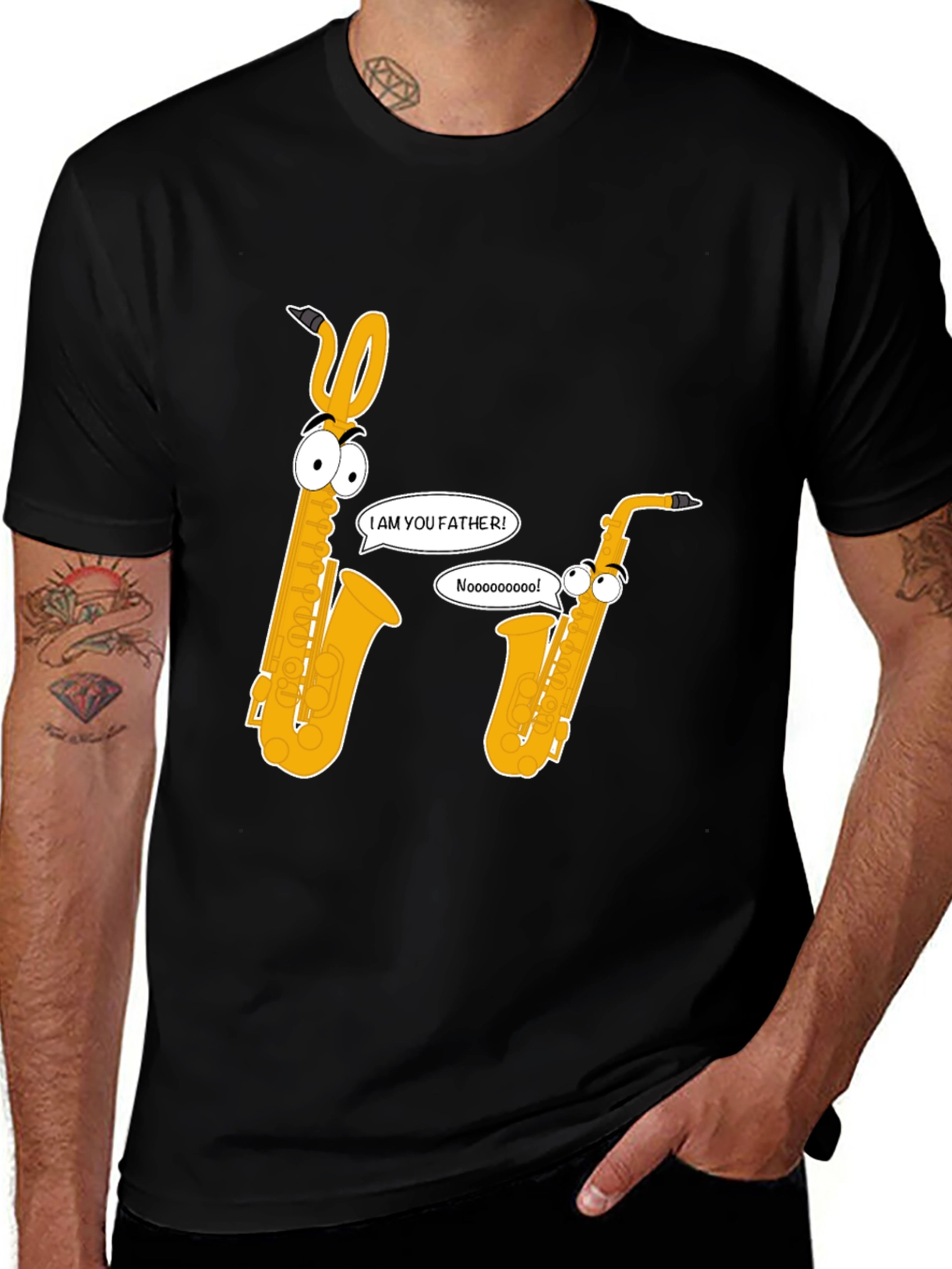 Saxophone I am your Father T-Shirt
