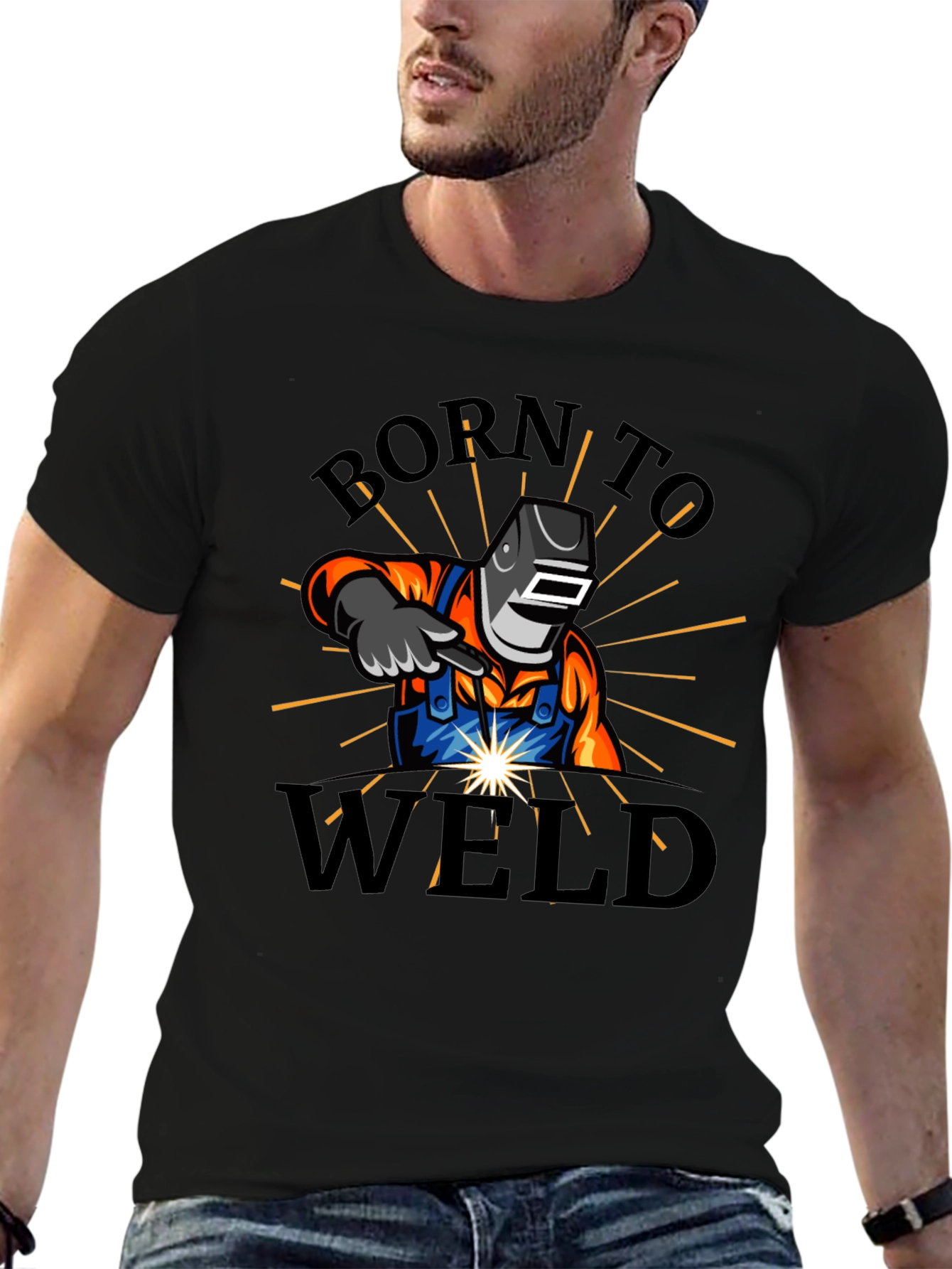 Born To Weld Graphic T-Shirt