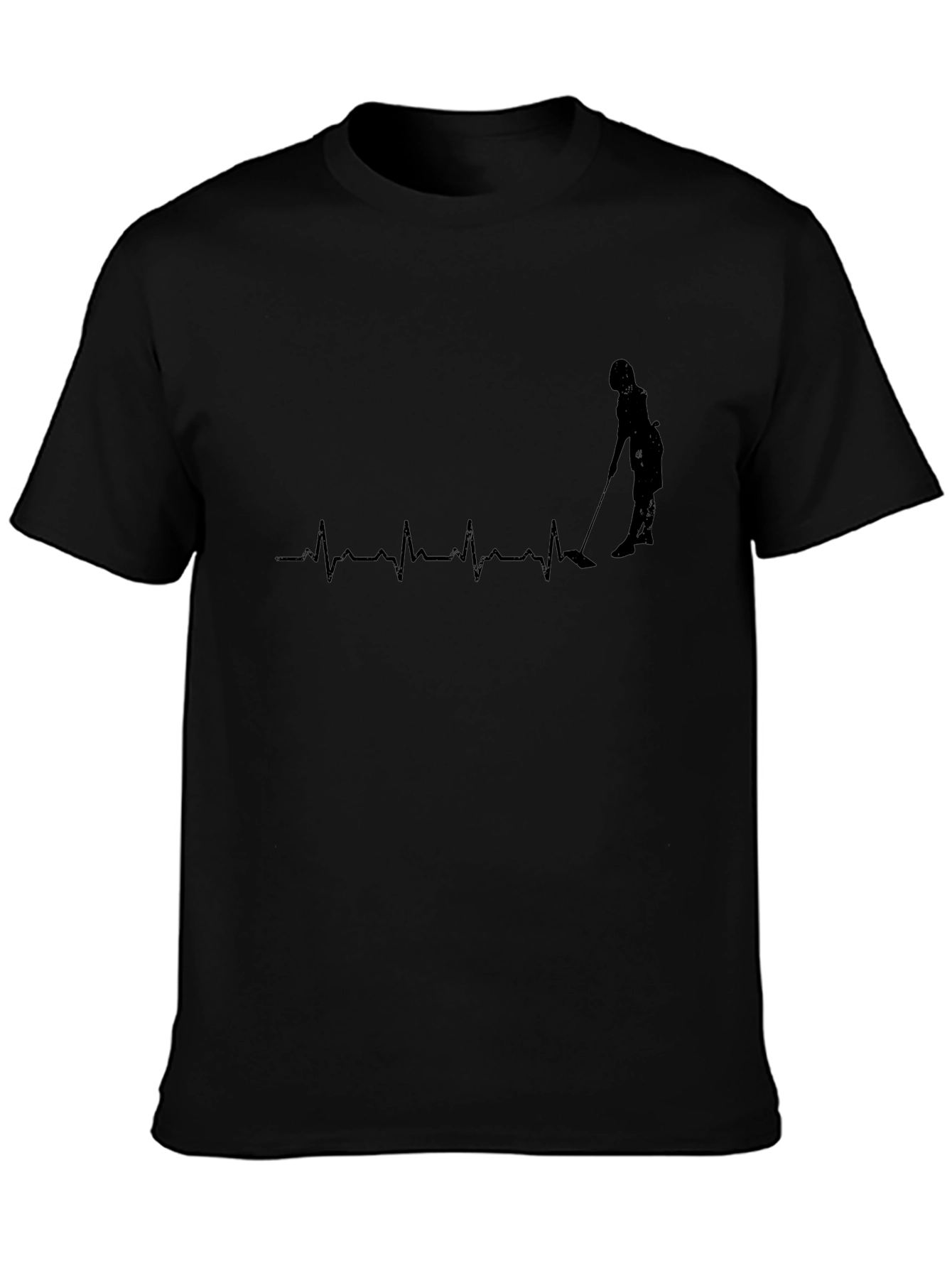 Heartbeat Cleaning T-Shirt - Black