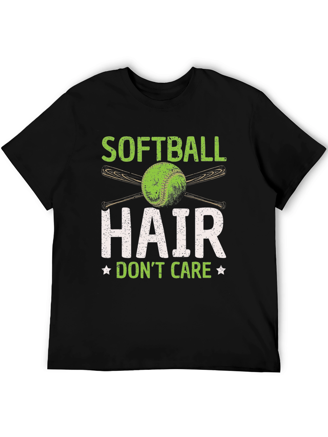 Softball Hair Dont Care Tee