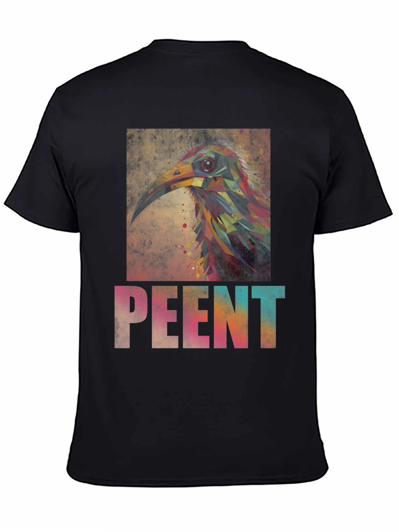 Abstract Bird Art Tee - Unique Graphic T-Shirt