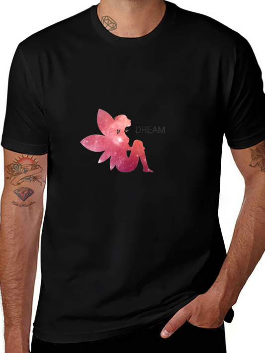 Galaxy Fairy Dream Black Tee