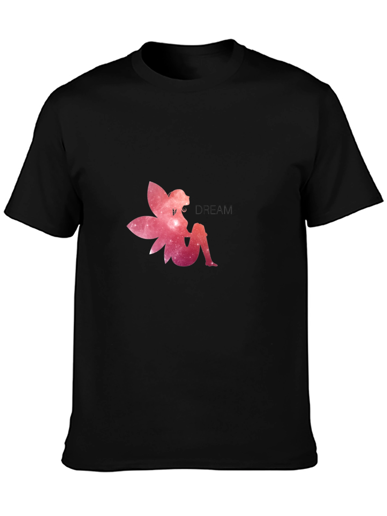 Galaxy Fairy Dream Black Tee