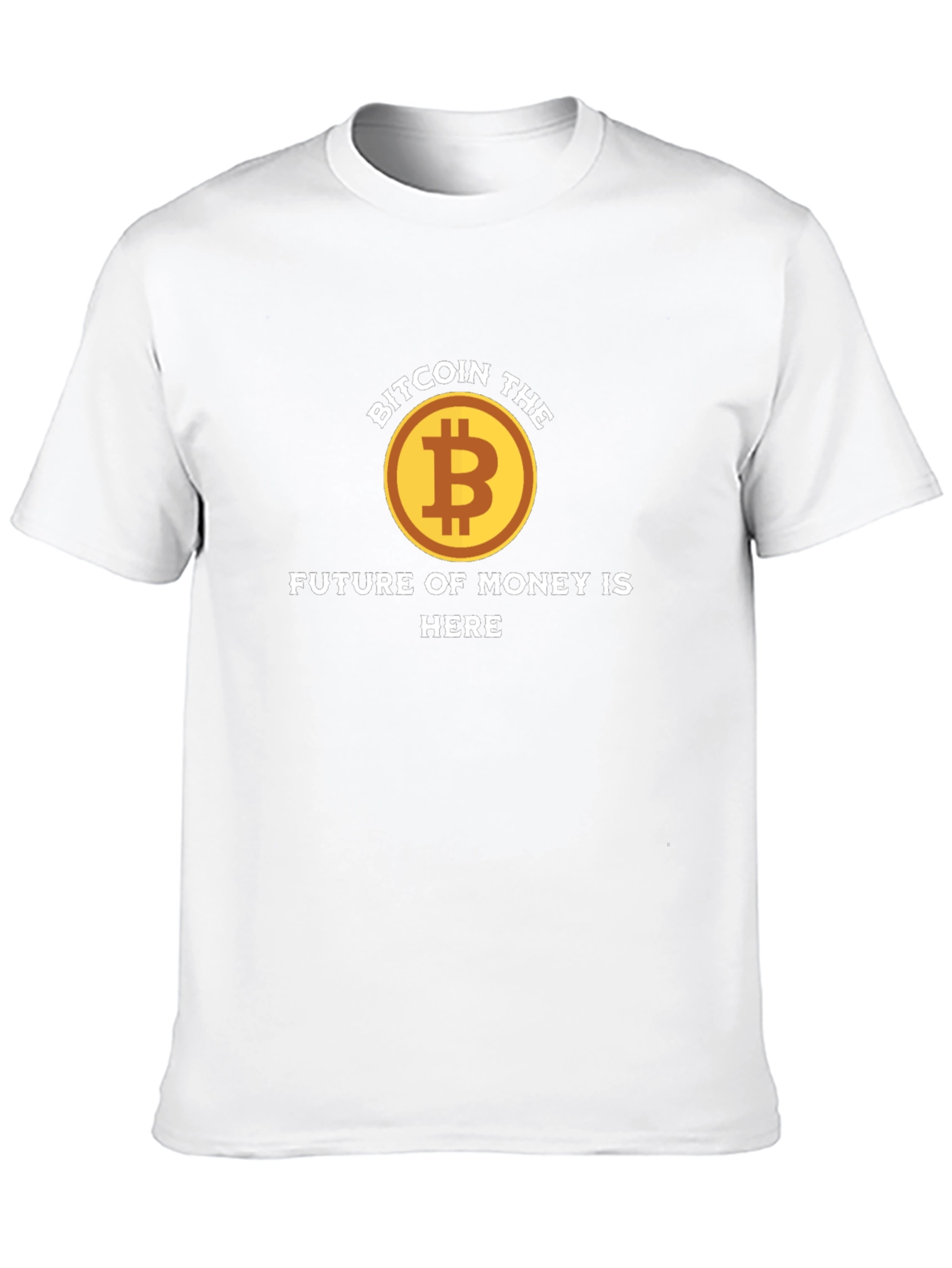 Bitcoin Future of Money T-Shirt Crypto Currency Tee