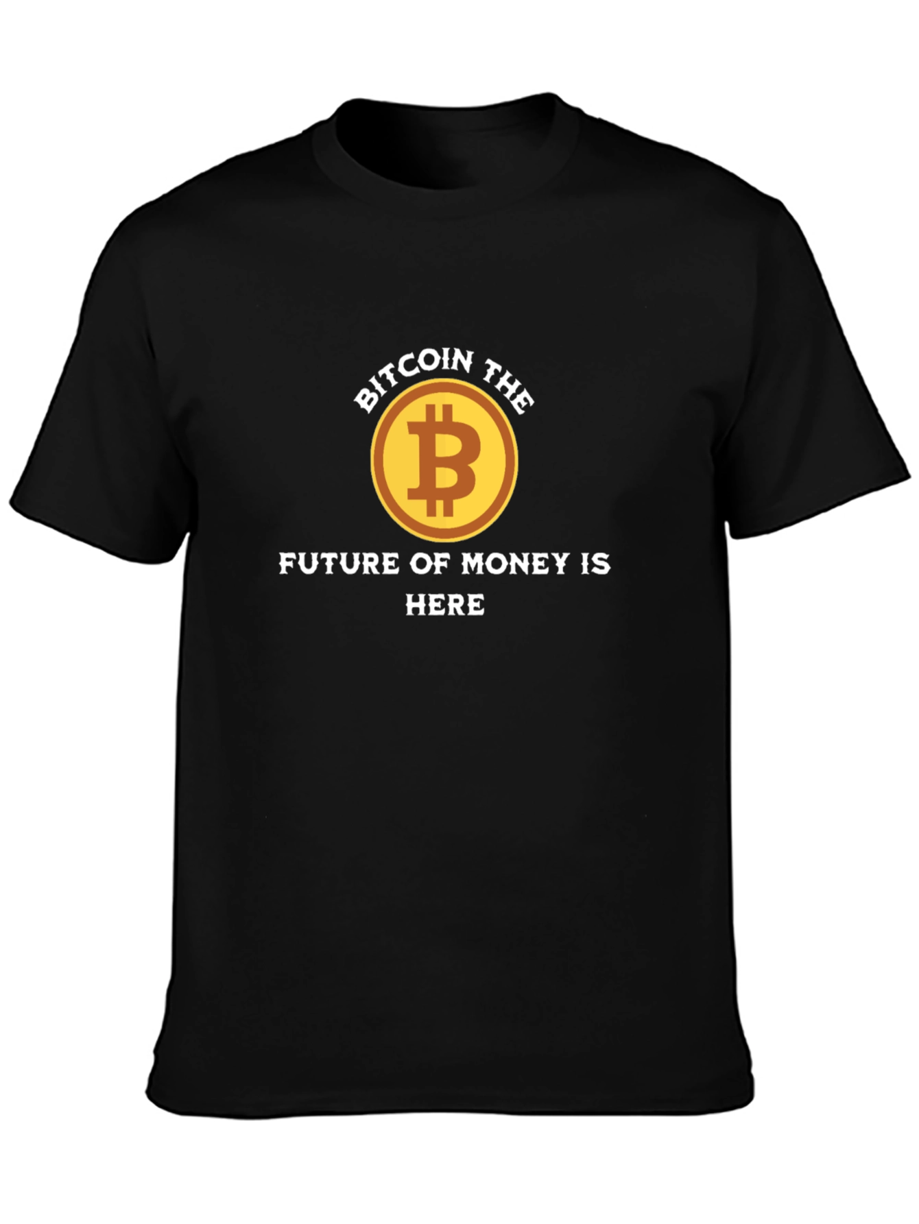 Bitcoin Future of Money T-Shirt Crypto Currency Tee