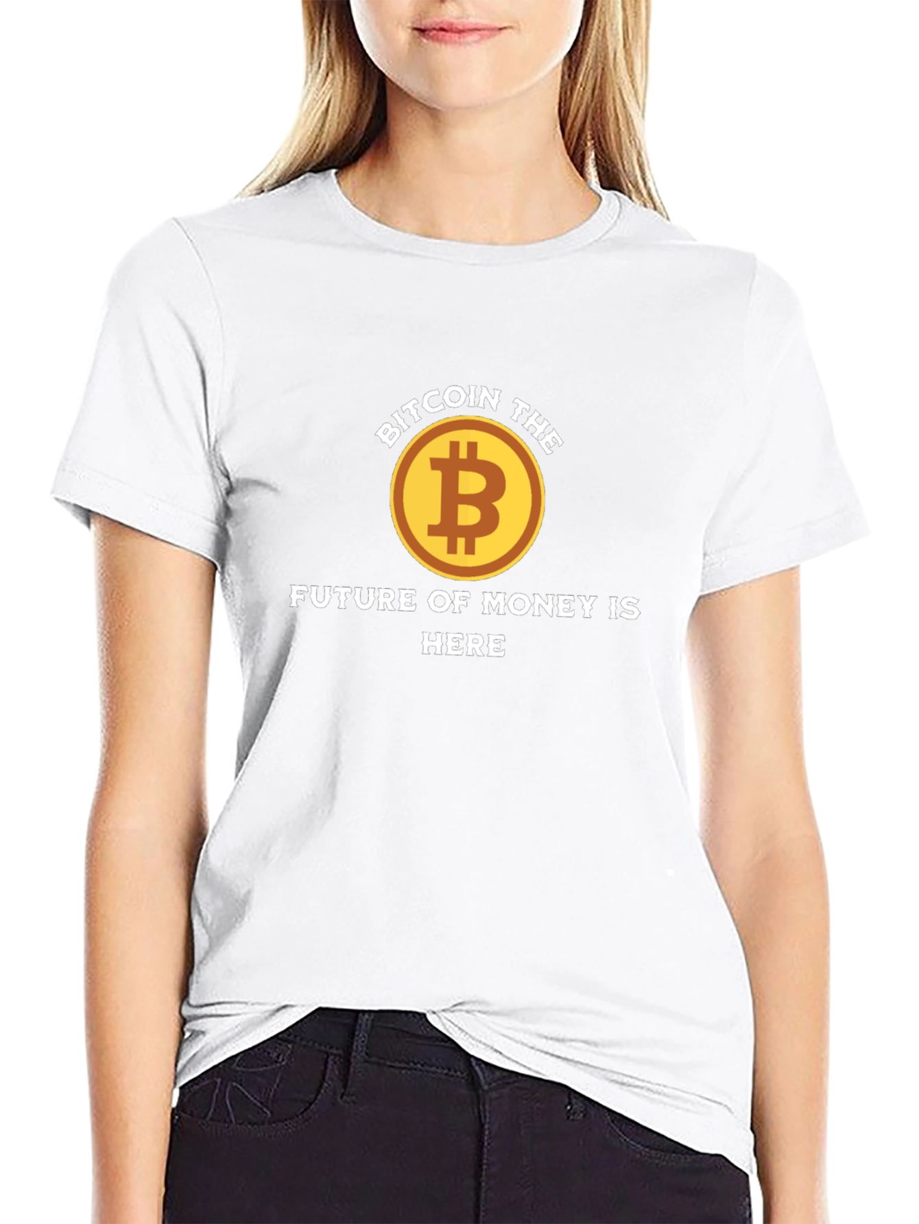 Bitcoin Future of Money T-Shirt Crypto Currency Tee