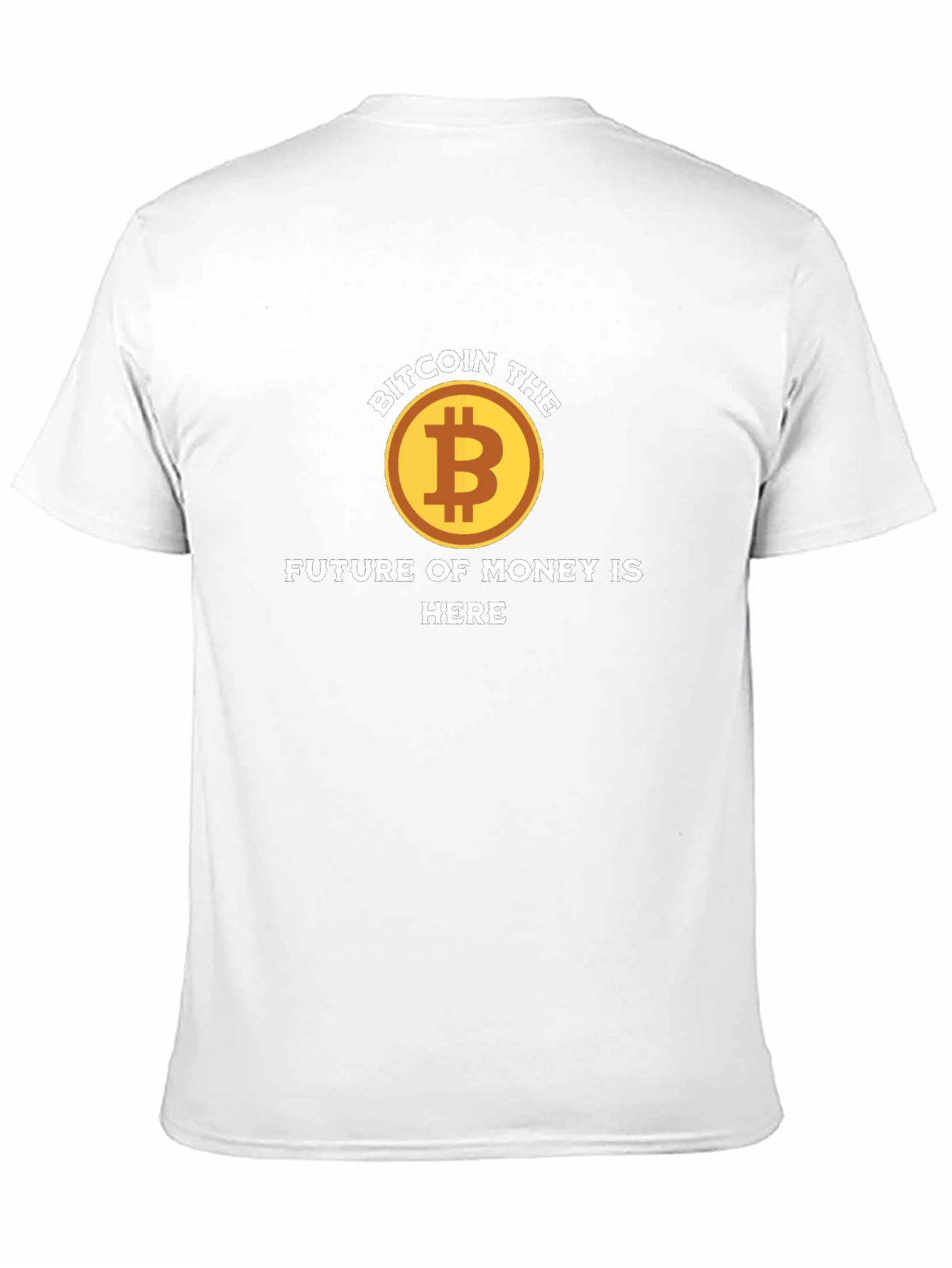Bitcoin Future of Money T-Shirt Crypto Currency Tee